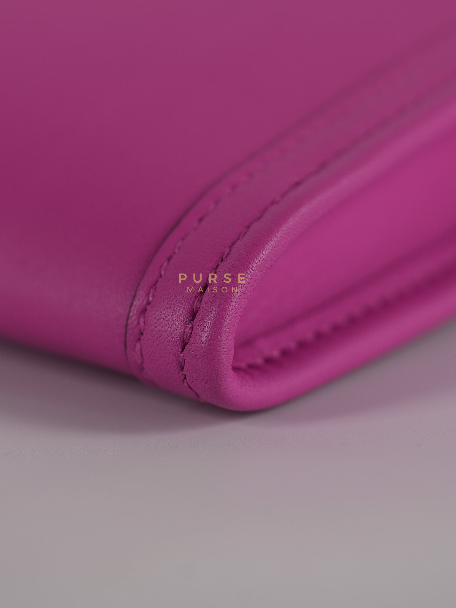 Jige Elan 29 Clutch in Magnolia Swift Leather Stamp C(2018) | Purse Maison Luxury Bags Shop