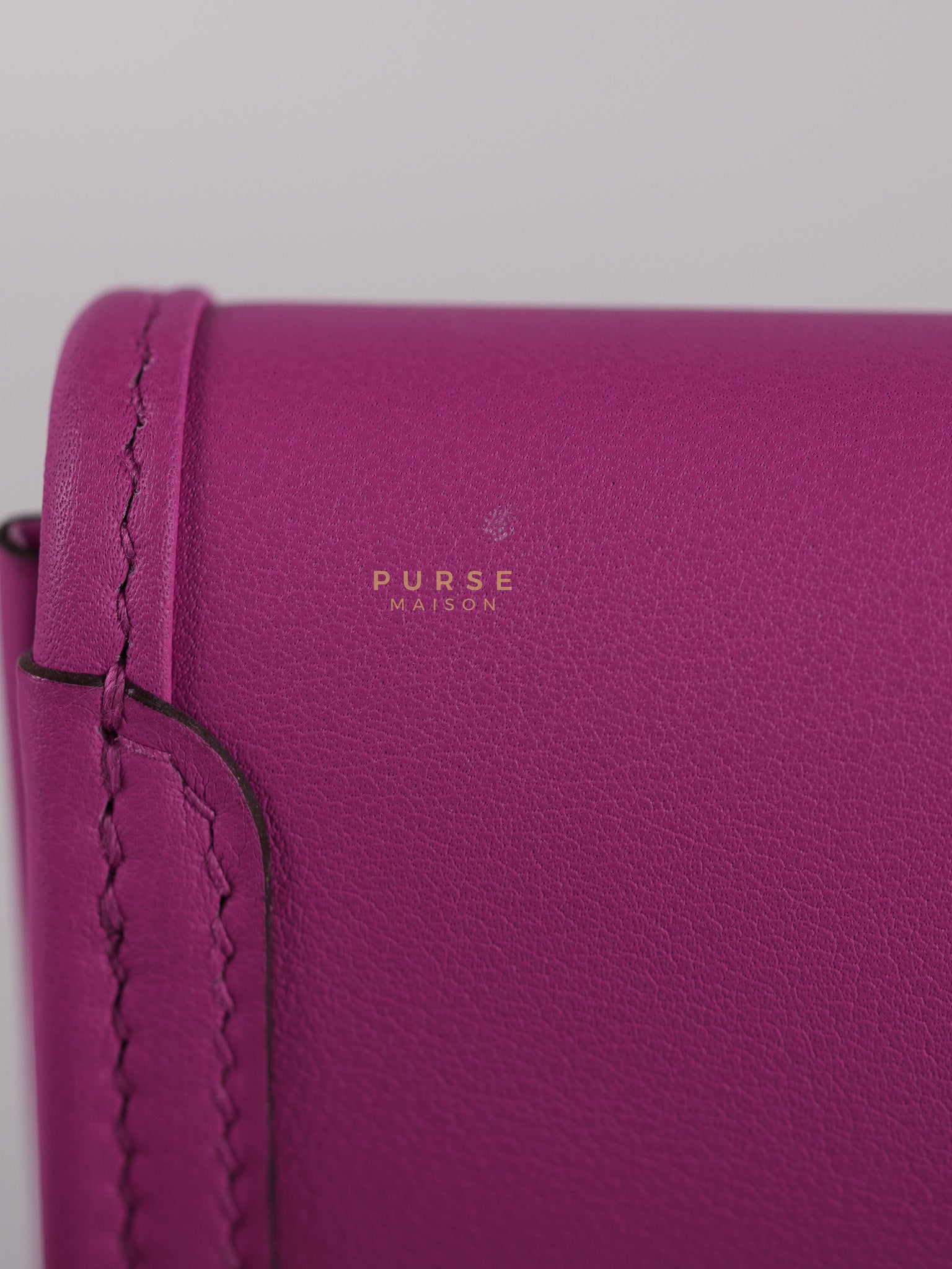 Jige Elan 29 Clutch in Magnolia Swift Leather Stamp C(2018) | Purse Maison Luxury Bags Shop