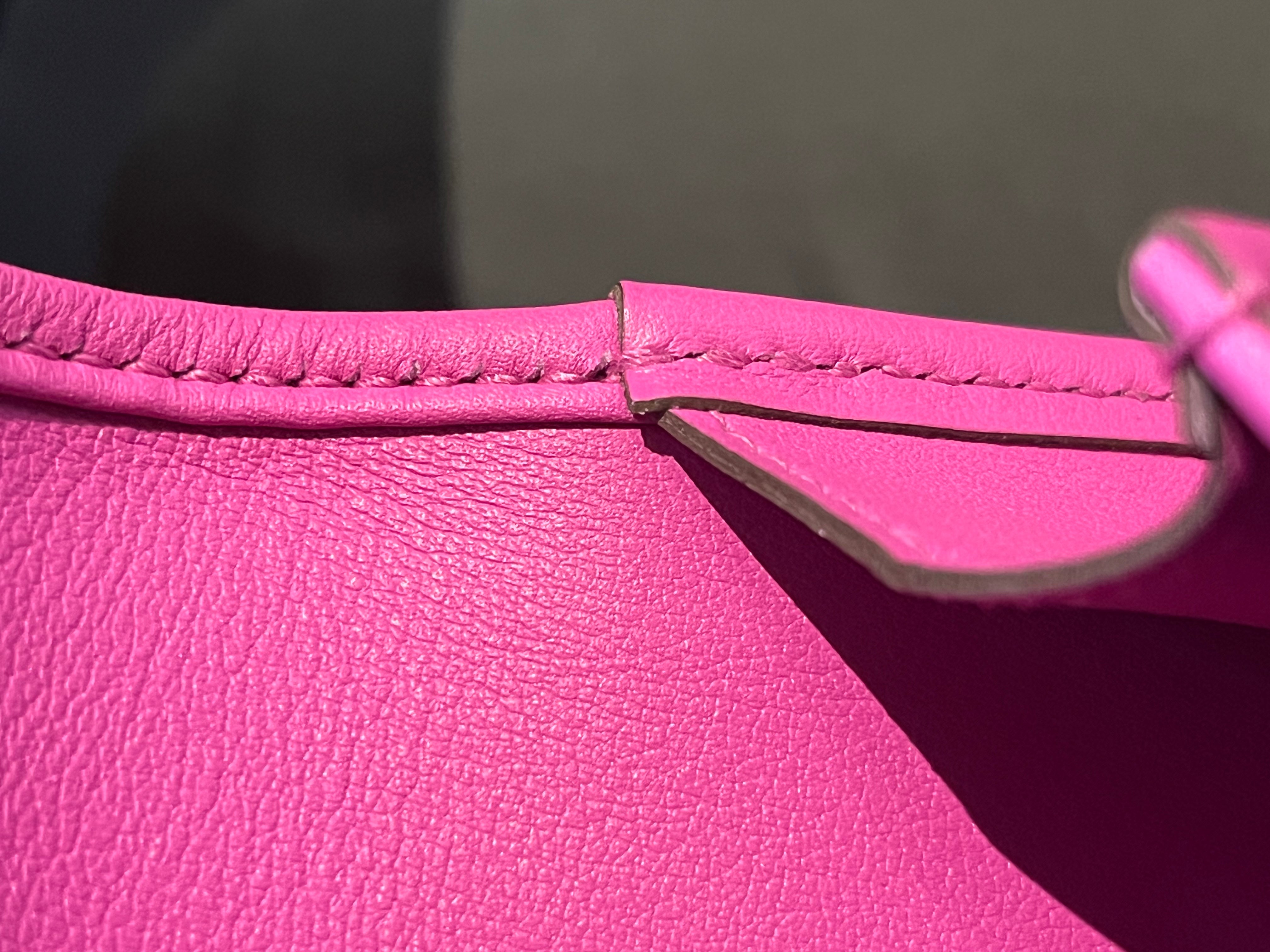 Jige Elan 29 Clutch in Magnolia Swift Leather Stamp C(2018) | Purse Maison Luxury Bags Shop