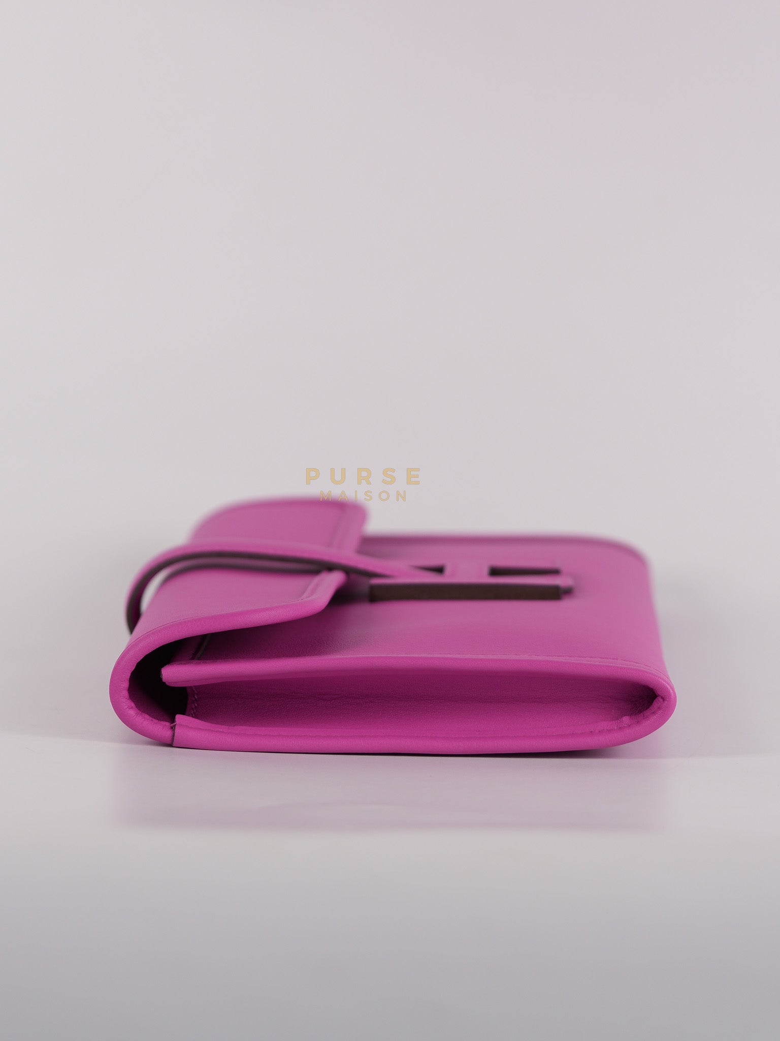 Jige Elan 29 Clutch in Magnolia Swift Leather Stamp C(2018) | Purse Maison Luxury Bags Shop