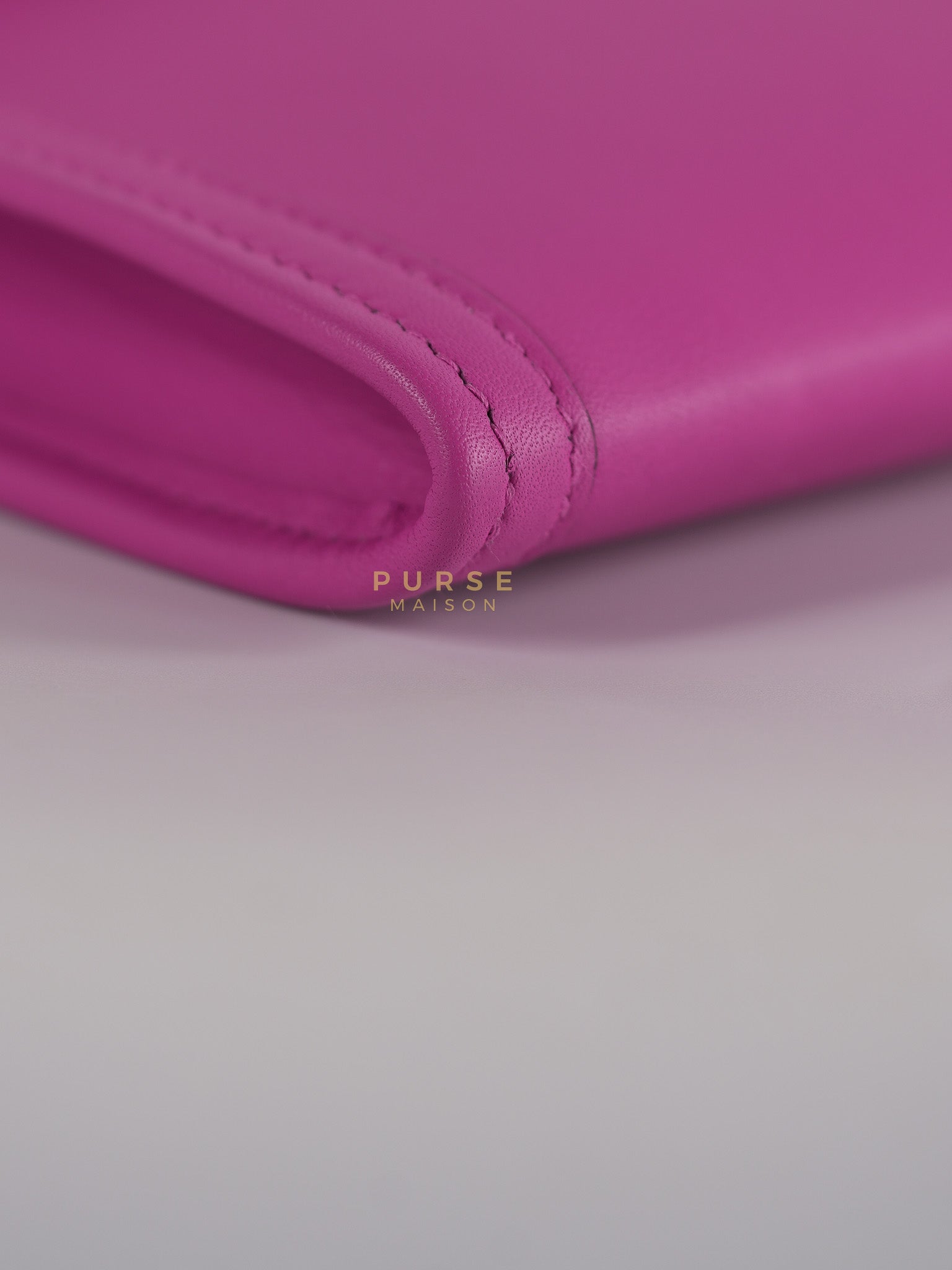 Jige Elan 29 Clutch in Magnolia Swift Leather Stamp C(2018) | Purse Maison Luxury Bags Shop