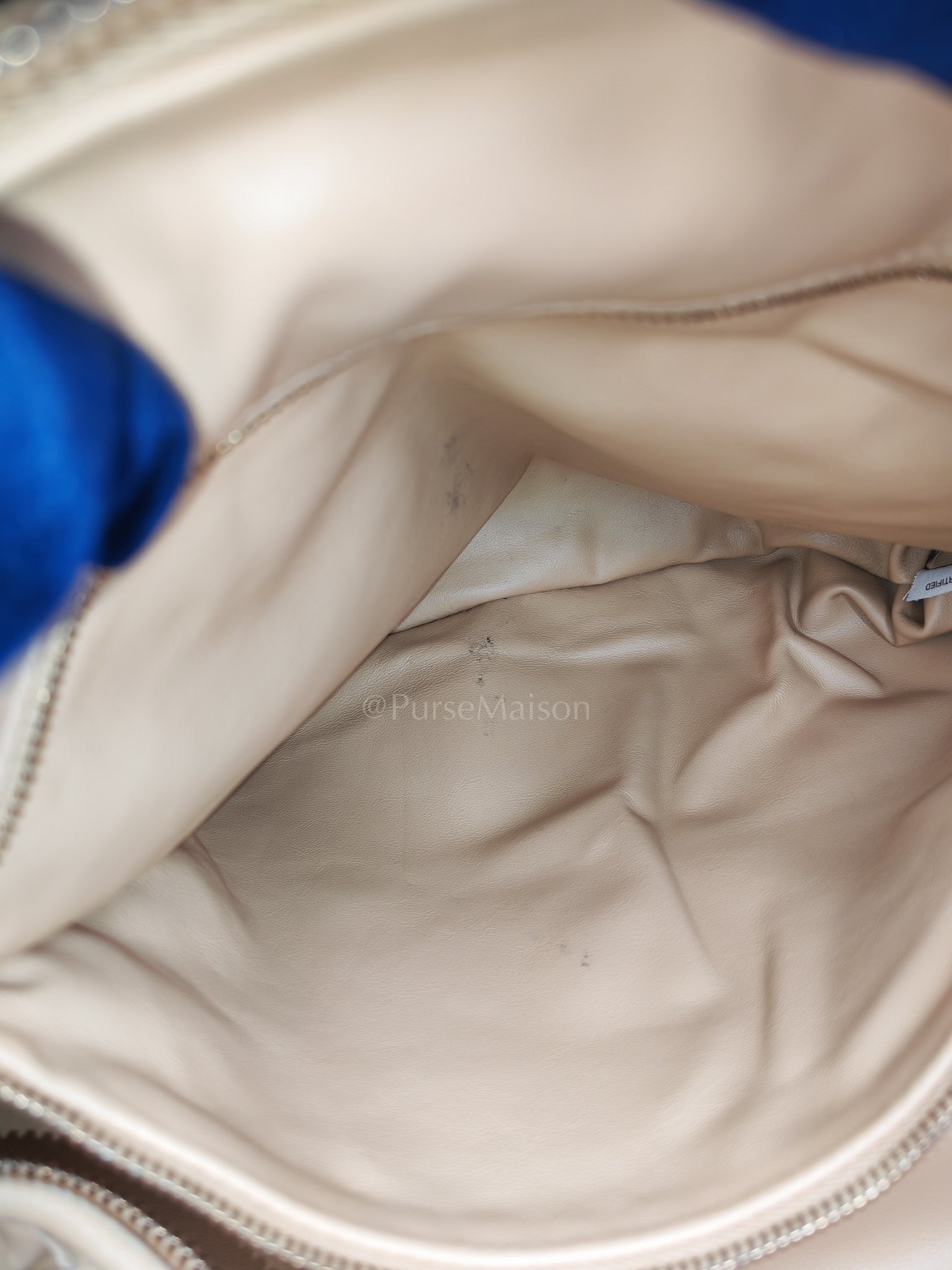 Jodie Medium in Beige Intrecciato Woven Leather Shoulder Bag | Purse Maison Luxury Bags Shop