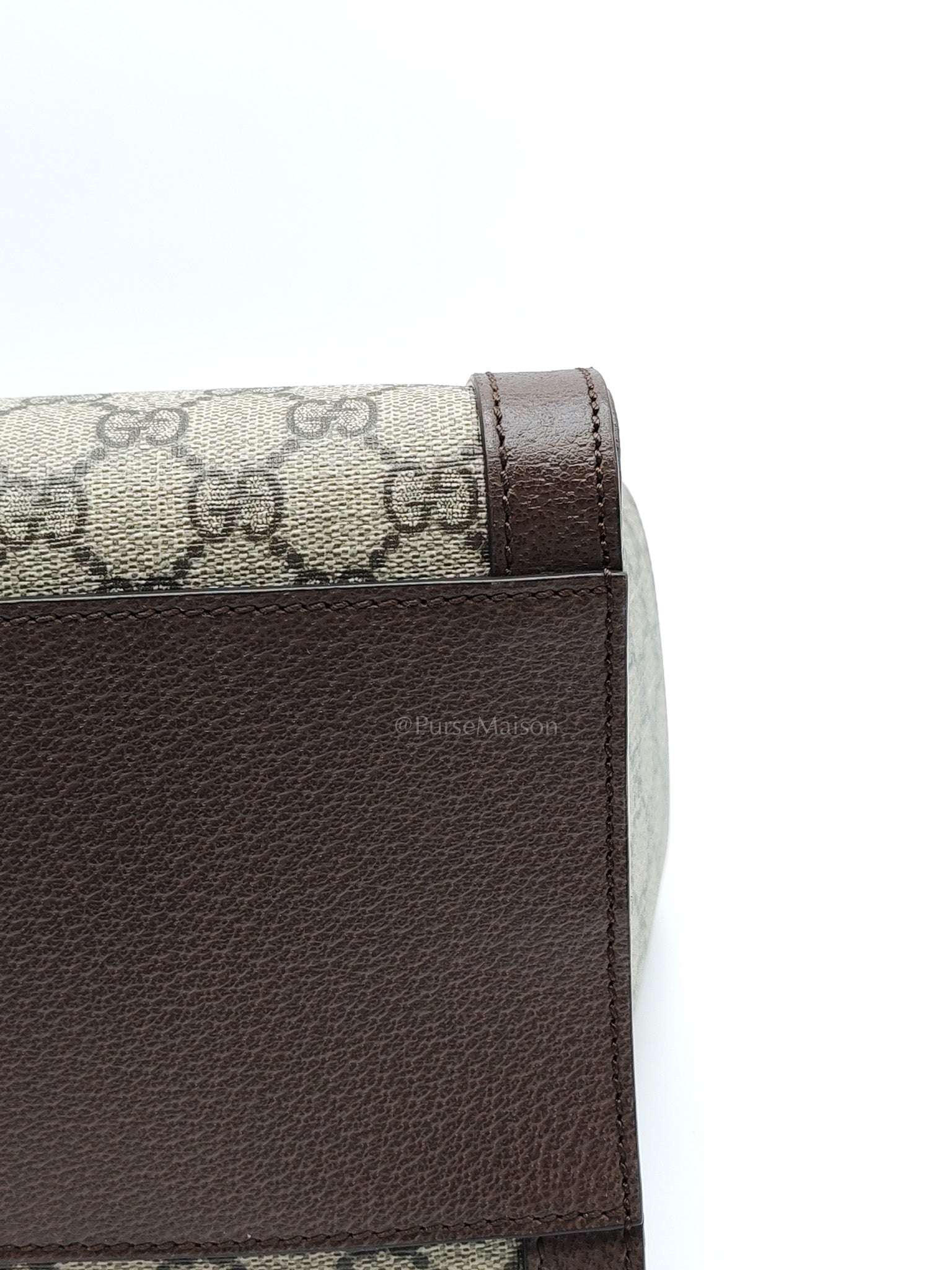 Ophidia Medium Tote Bag in GG Supreme Monogram Web Canvas & Gold Hardware