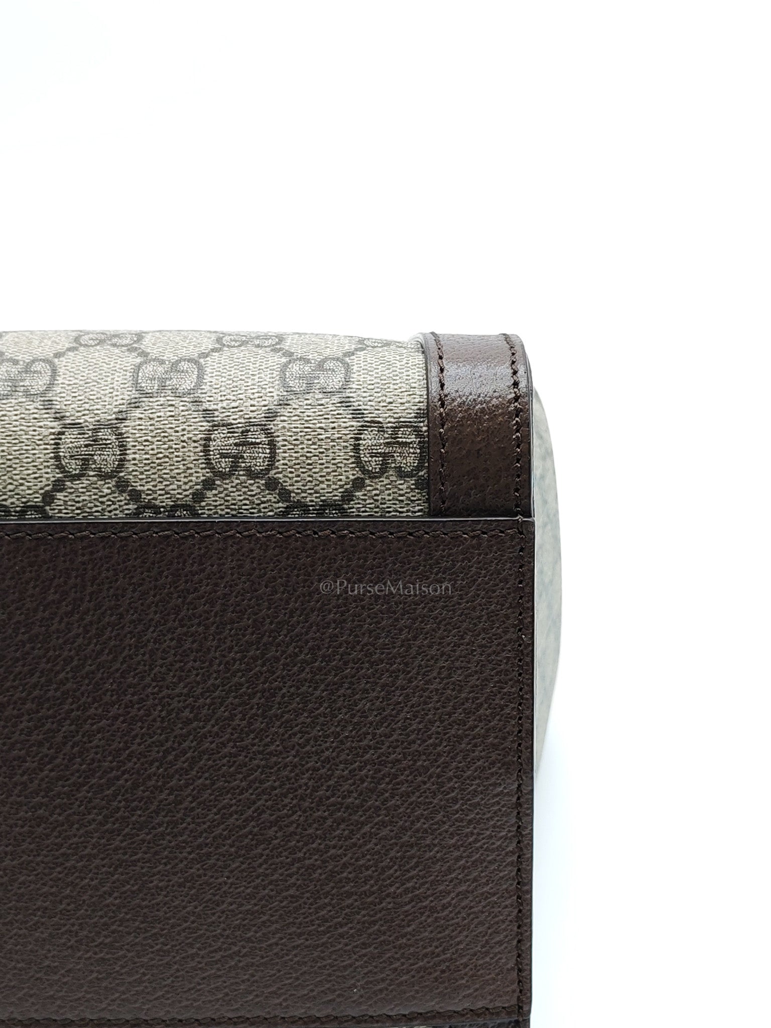 Ophidia Medium Tote Bag in GG Supreme Monogram Web Canvas & Gold Hardware
