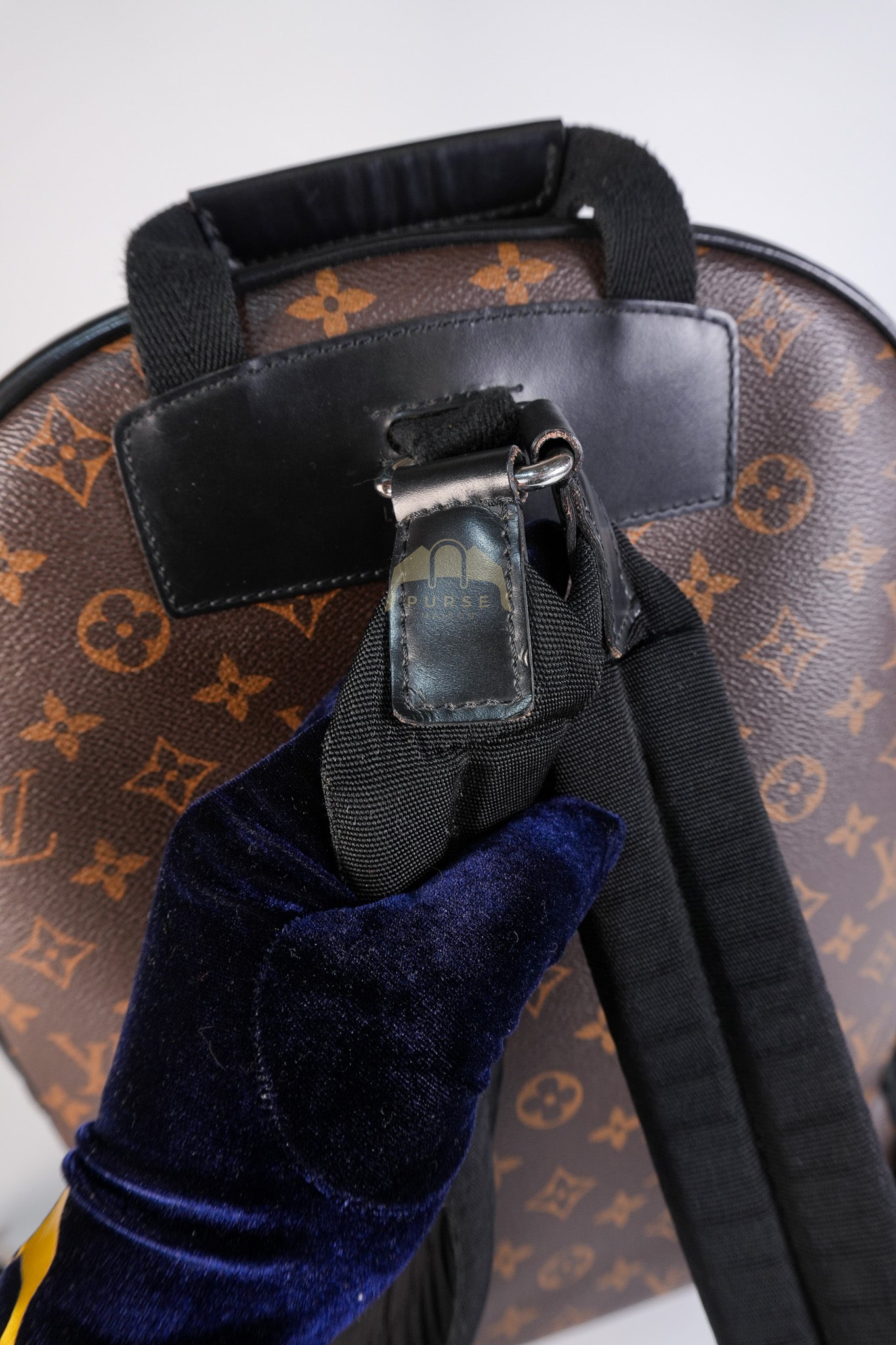 Josh Backpack in Monogram Macassar Canvas (Microchip) | Purse Maison Luxury Bags Shop