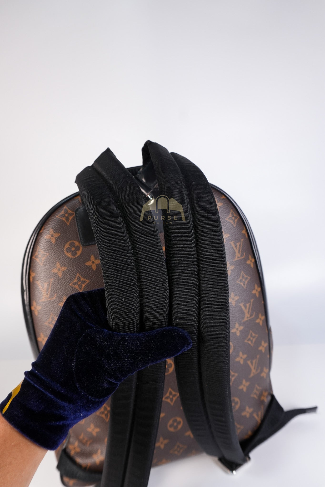 Josh Backpack in Monogram Macassar Canvas (Microchip) | Purse Maison Luxury Bags Shop