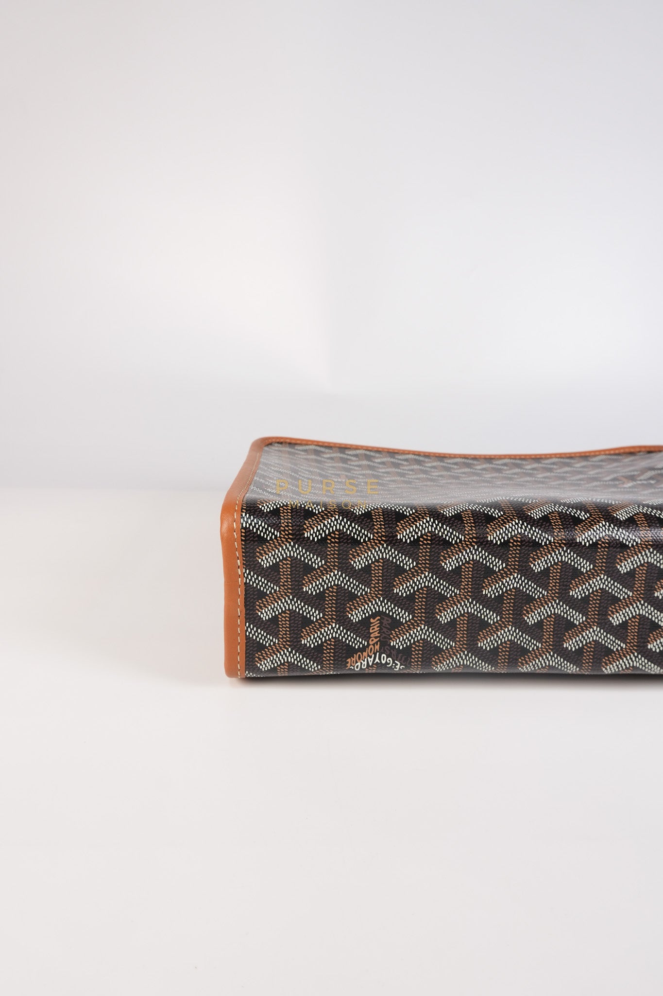 Jouvence in Tan Goyardine Canvas | Purse Maison Luxury Bags Shop