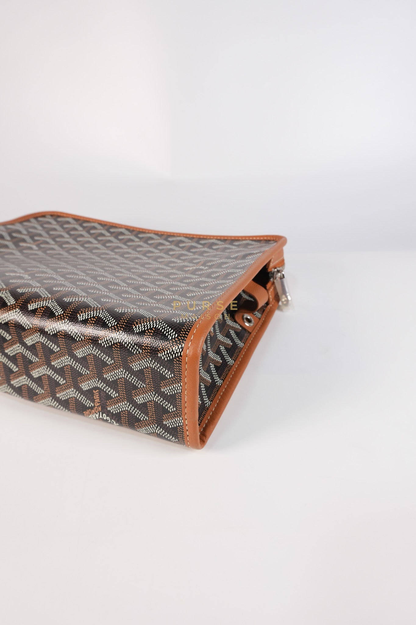 Jouvence in Tan Goyardine Canvas | Purse Maison Luxury Bags Shop