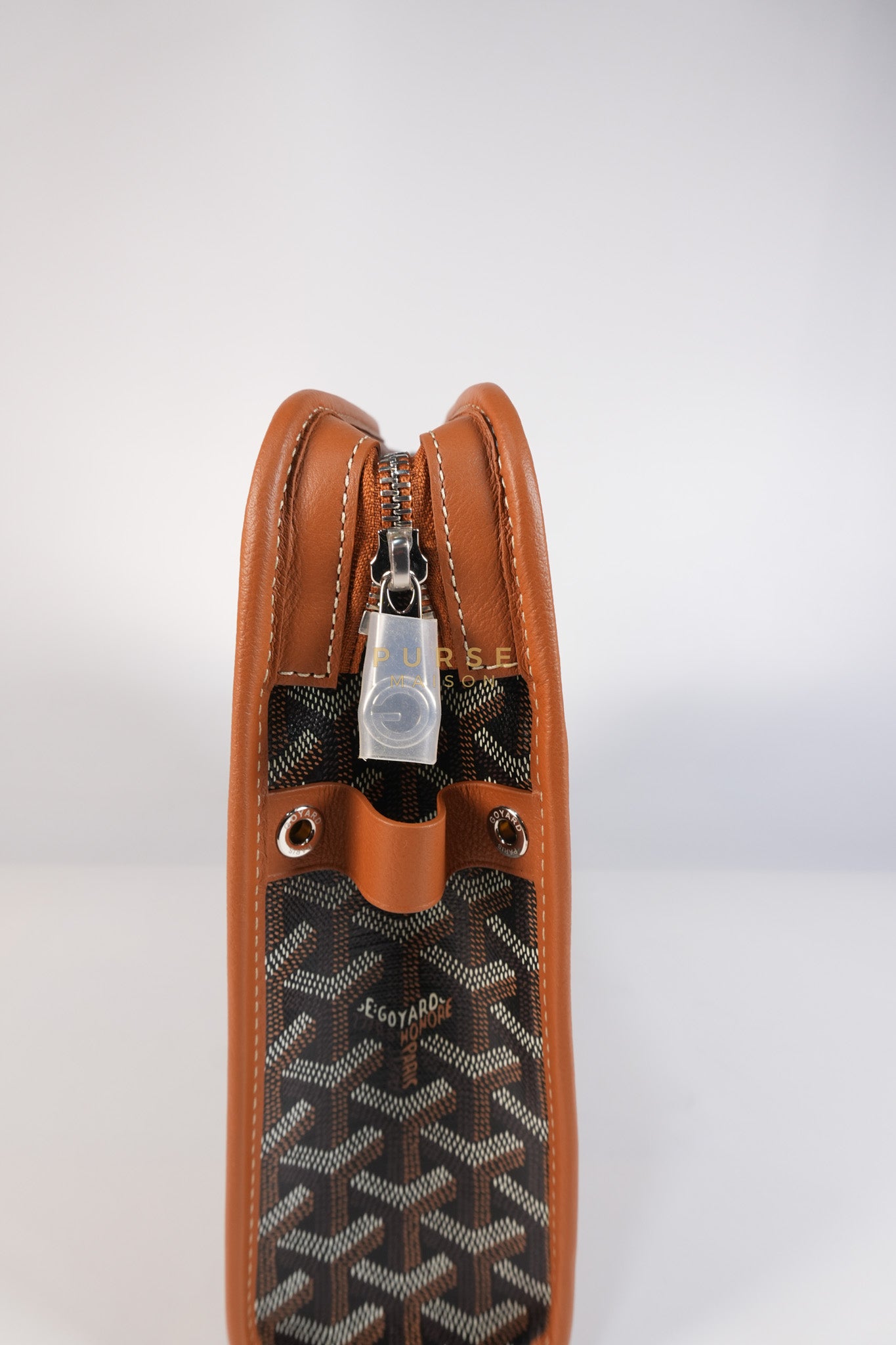 Jouvence in Tan Goyardine Canvas | Purse Maison Luxury Bags Shop