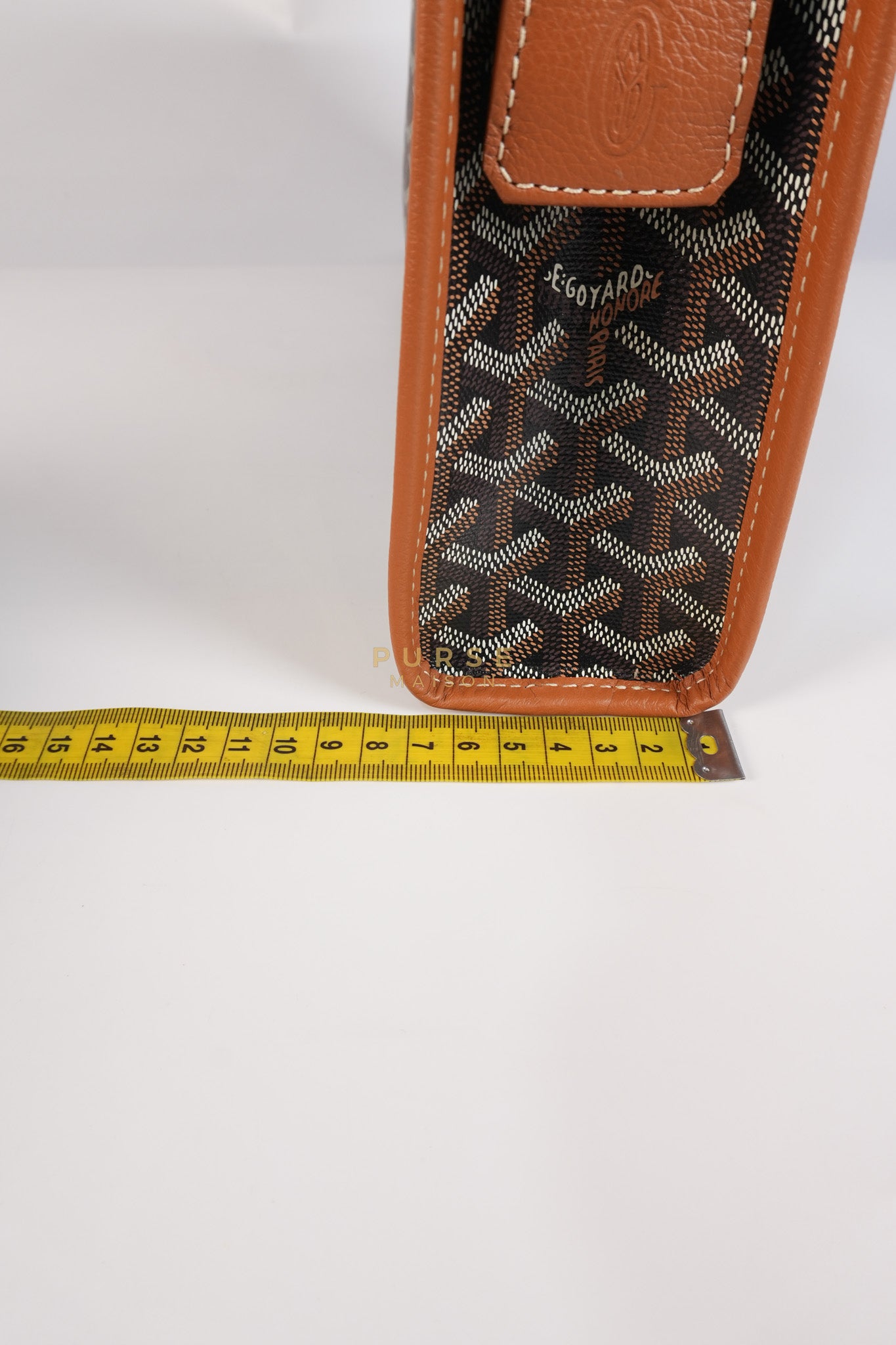 Jouvence in Tan Goyardine Canvas | Purse Maison Luxury Bags Shop