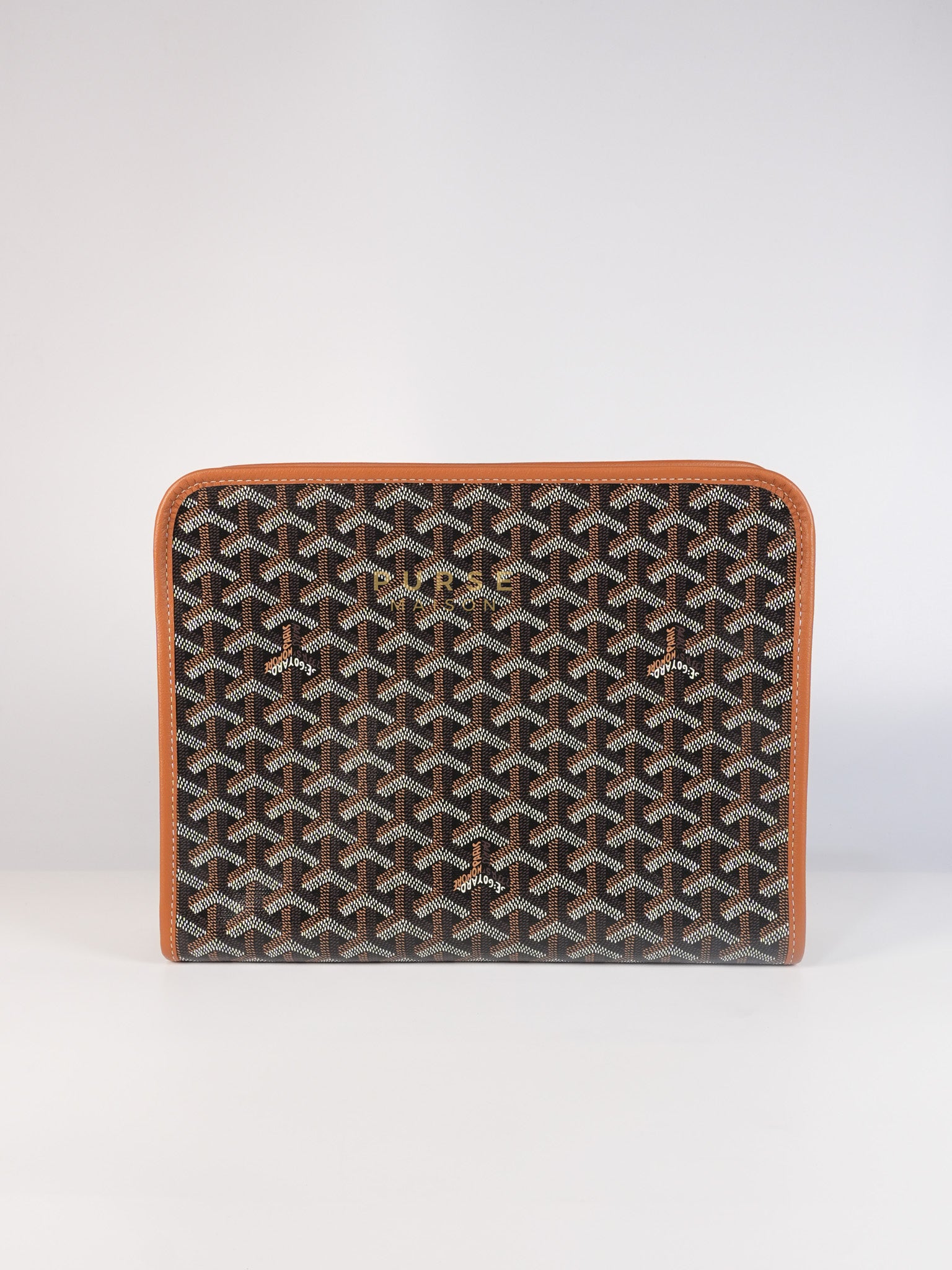 Jouvence in Tan Goyardine Canvas | Purse Maison Luxury Bags Shop