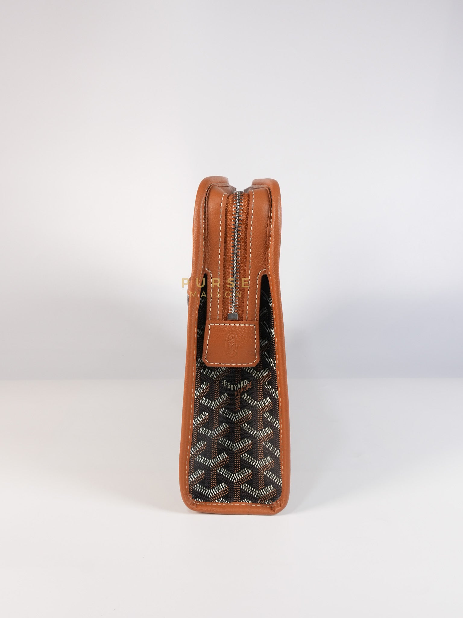 Jouvence in Tan Goyardine Canvas | Purse Maison Luxury Bags Shop