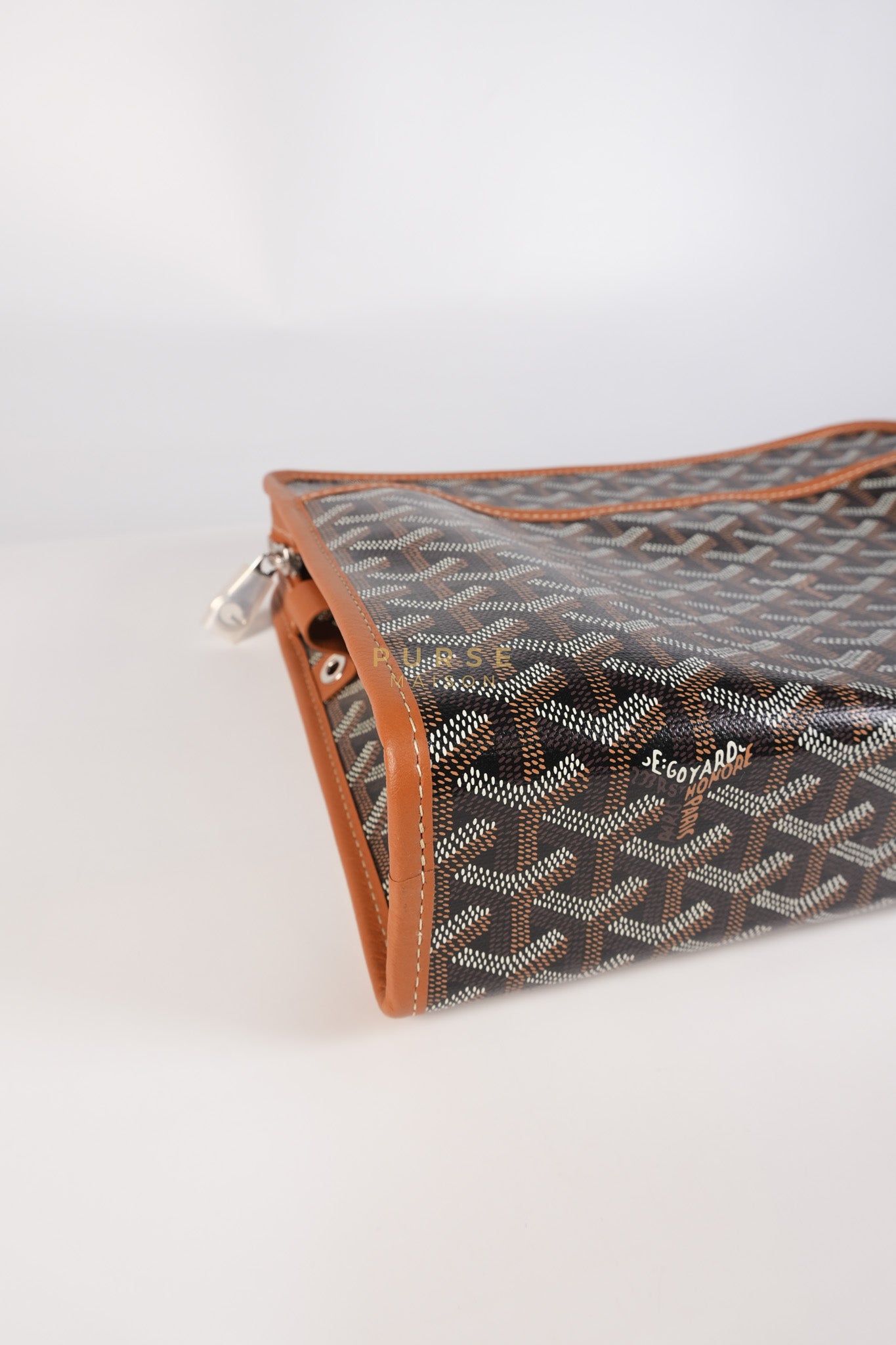 Jouvence in Tan Goyardine Canvas | Purse Maison Luxury Bags Shop