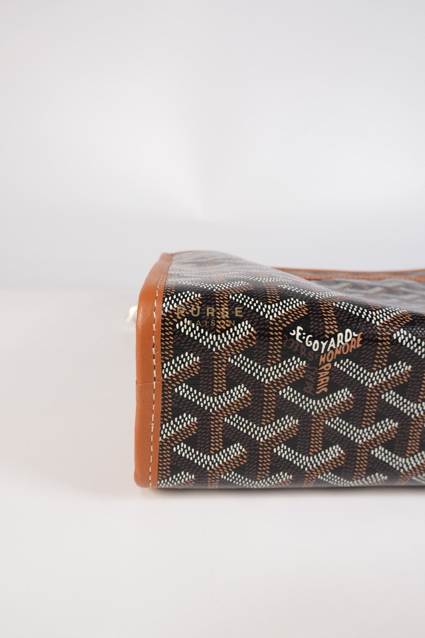 Jouvence in Tan Goyardine Canvas | Purse Maison Luxury Bags Shop