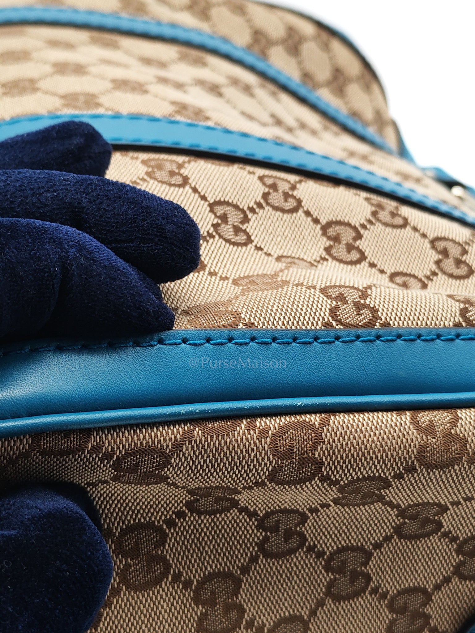 Joy Boston Bag in GG Canvas | Purse Maison Luxury Bags Shop