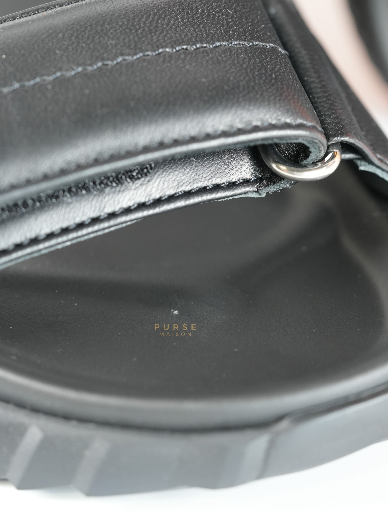 Junior Noir Sandals Size 36 EU (22.5cm) | Purse Maison Luxury Bags Shop