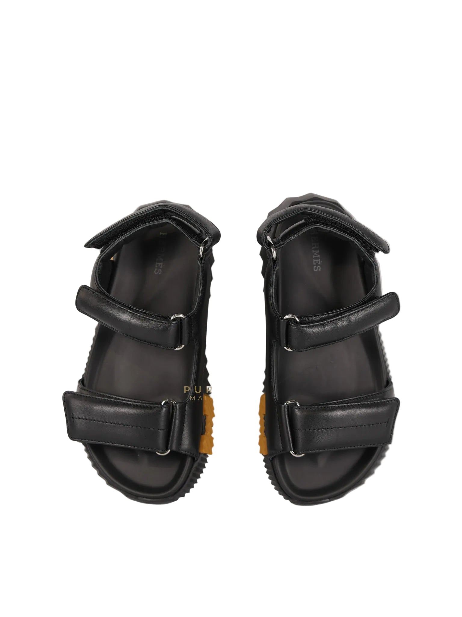 Junior Noir Sandals Size 36 EU (22.5cm) | Purse Maison Luxury Bags Shop