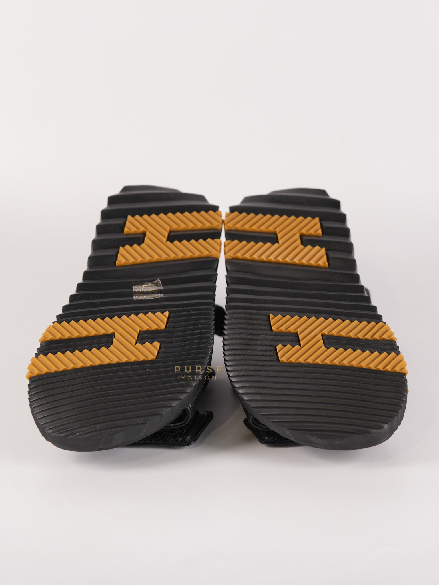 Junior Noir Sandals Size 36 EU (22.5cm) | Purse Maison Luxury Bags Shop