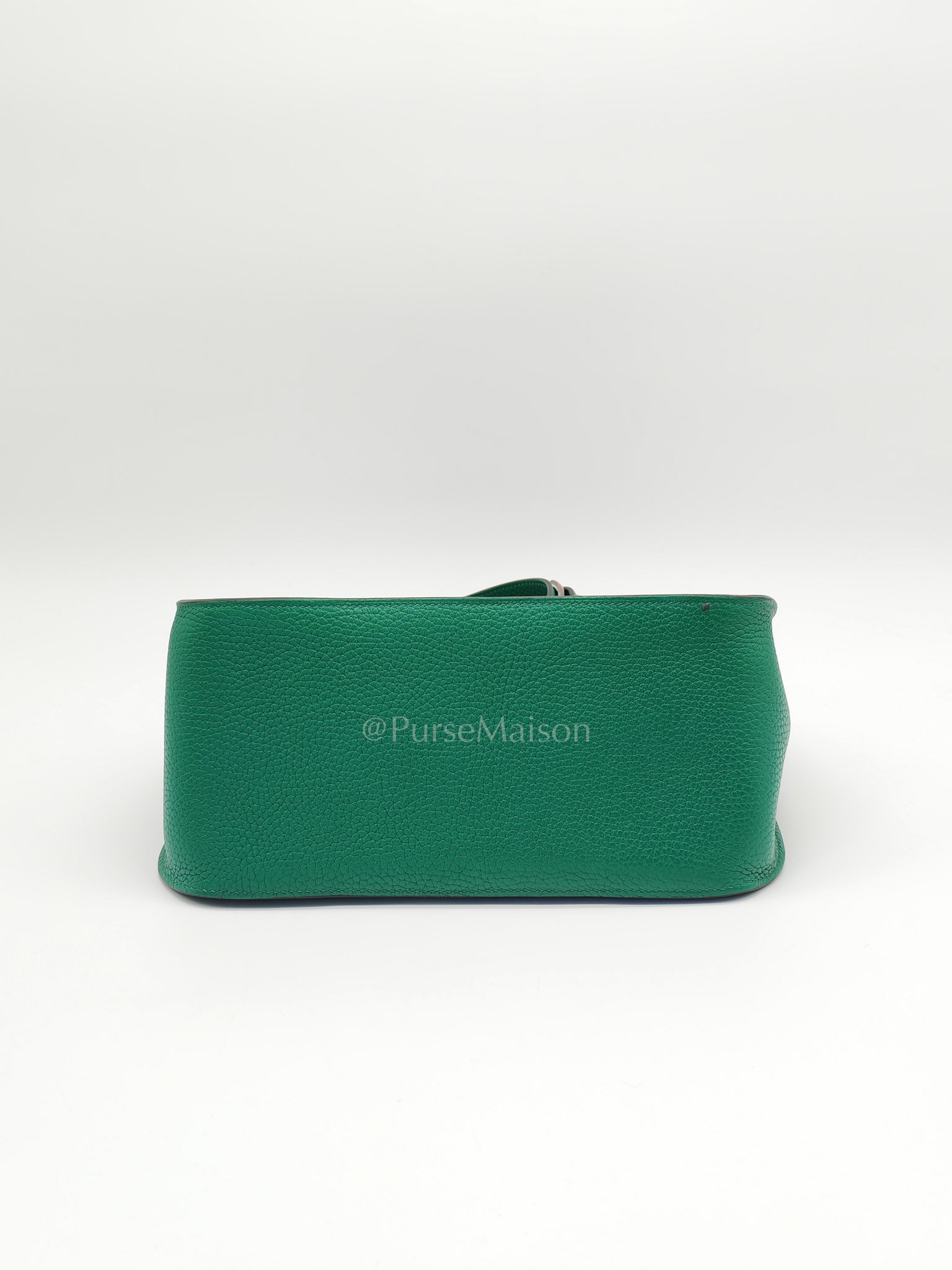 Jypsiere 26 in Vert Cypress Clemence Leather & Palladium Hardware Stamp A(2017) | Purse Maison Luxury Bags Shop