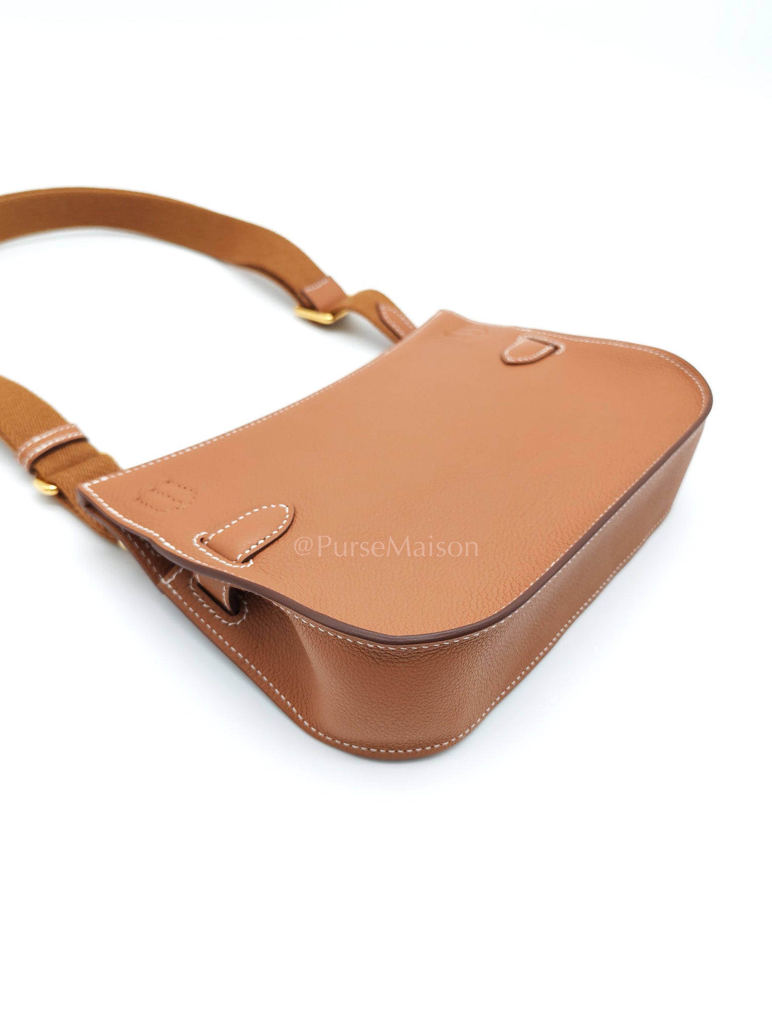 Jypsiere Mini in Gold Evercolor and Gold Hardware Stamp K(2025) | Purse Maison Luxury Bags Shop