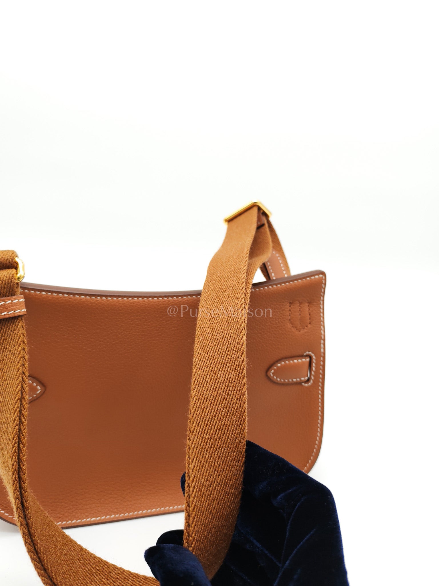 Jypsiere Mini in Gold Evercolor and Gold Hardware Stamp K(2025) | Purse Maison Luxury Bags Shop