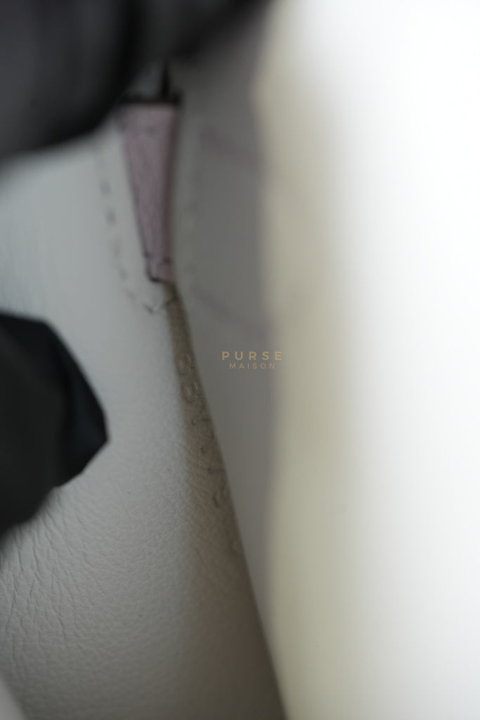 Jypsiere Mini Mauve Pale In Palladium Hardware Stamp B (2023) | Purse Maison Luxury Bags Shop