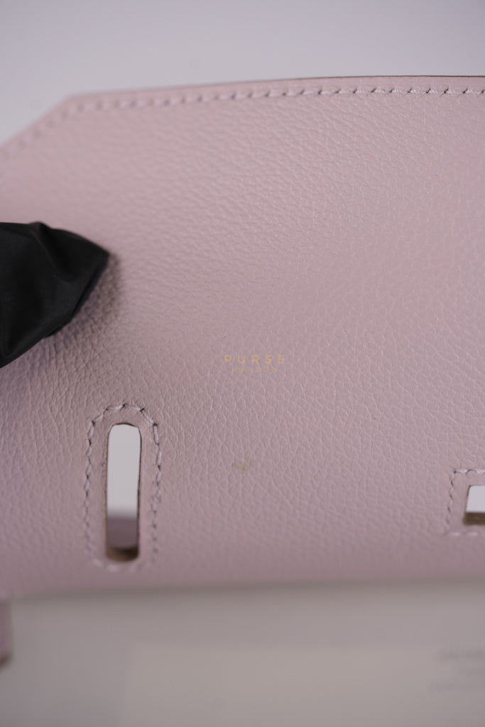 Jypsiere Mini Mauve Pale In Palladium Hardware Stamp B (2023) | Purse Maison Luxury Bags Shop