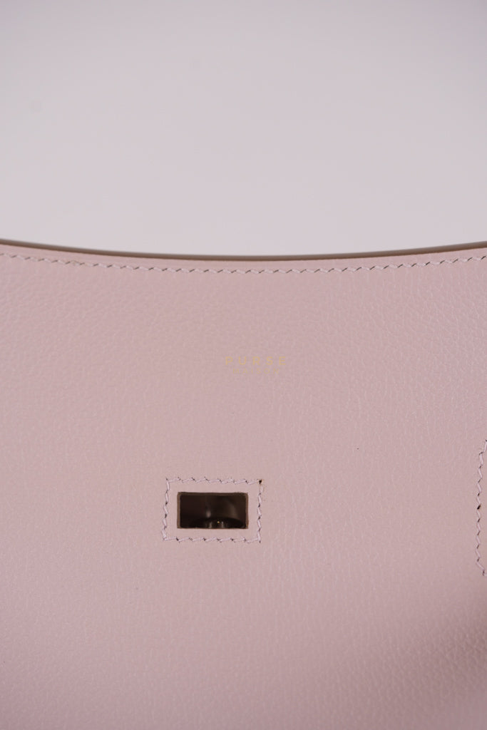 Jypsiere Mini Mauve Pale In Palladium Hardware Stamp B (2023) | Purse Maison Luxury Bags Shop