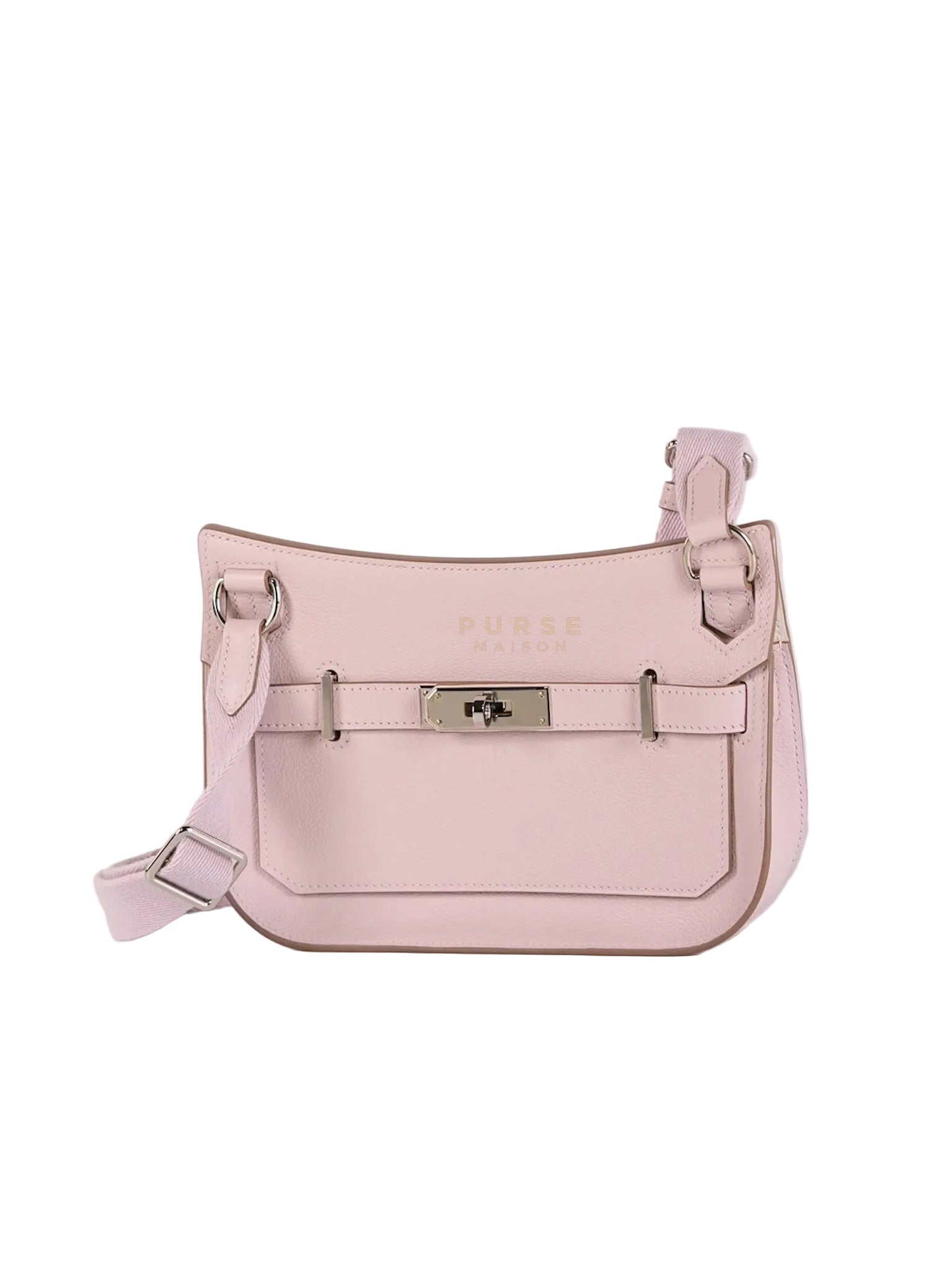 Jypsiere Mini Mauve Pale In Palladium Hardware Stamp B (2023) | Purse Maison Luxury Bags Shop