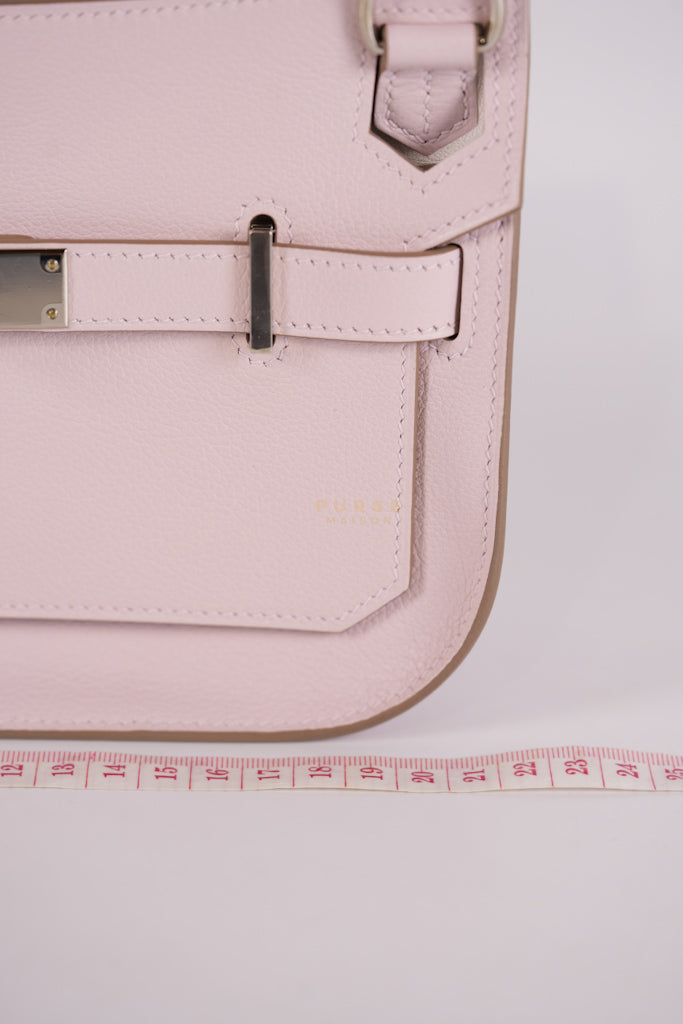 Jypsiere Mini Mauve Pale In Palladium Hardware Stamp B (2023) | Purse Maison Luxury Bags Shop
