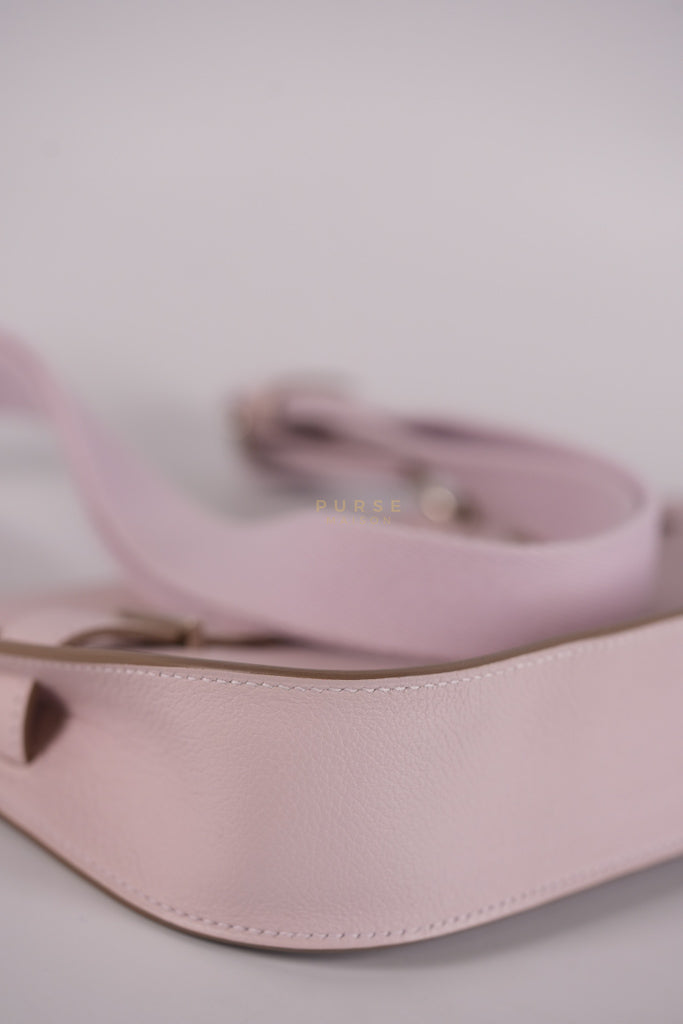 Jypsiere Mini Mauve Pale In Palladium Hardware Stamp B (2023) | Purse Maison Luxury Bags Shop