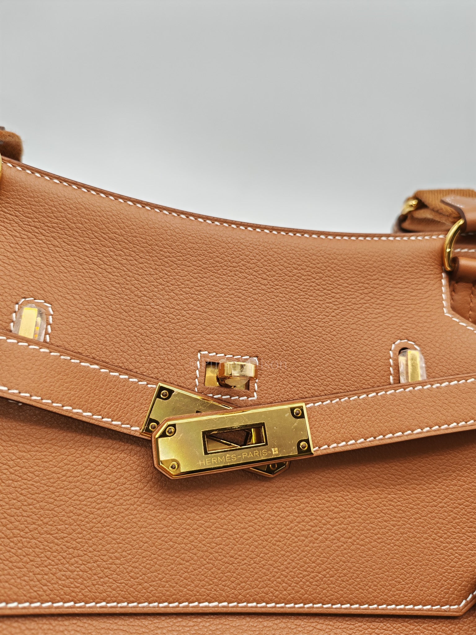 Jypsiere Mini in Gold Evercolor Leather & Gold Hardware Stamp W (2024)