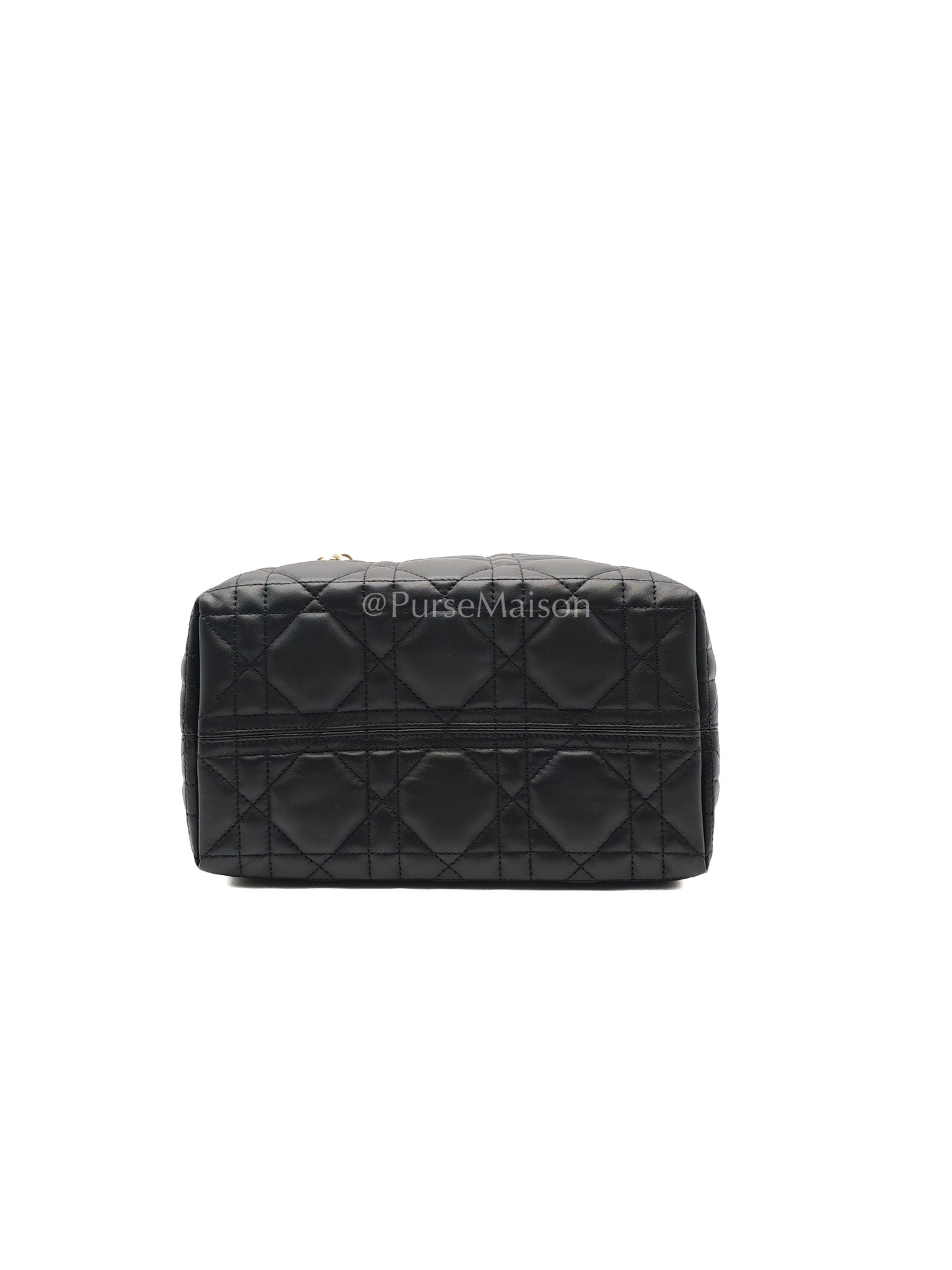 Toujours Small in Black Cannage Lambskin Leather Handbag