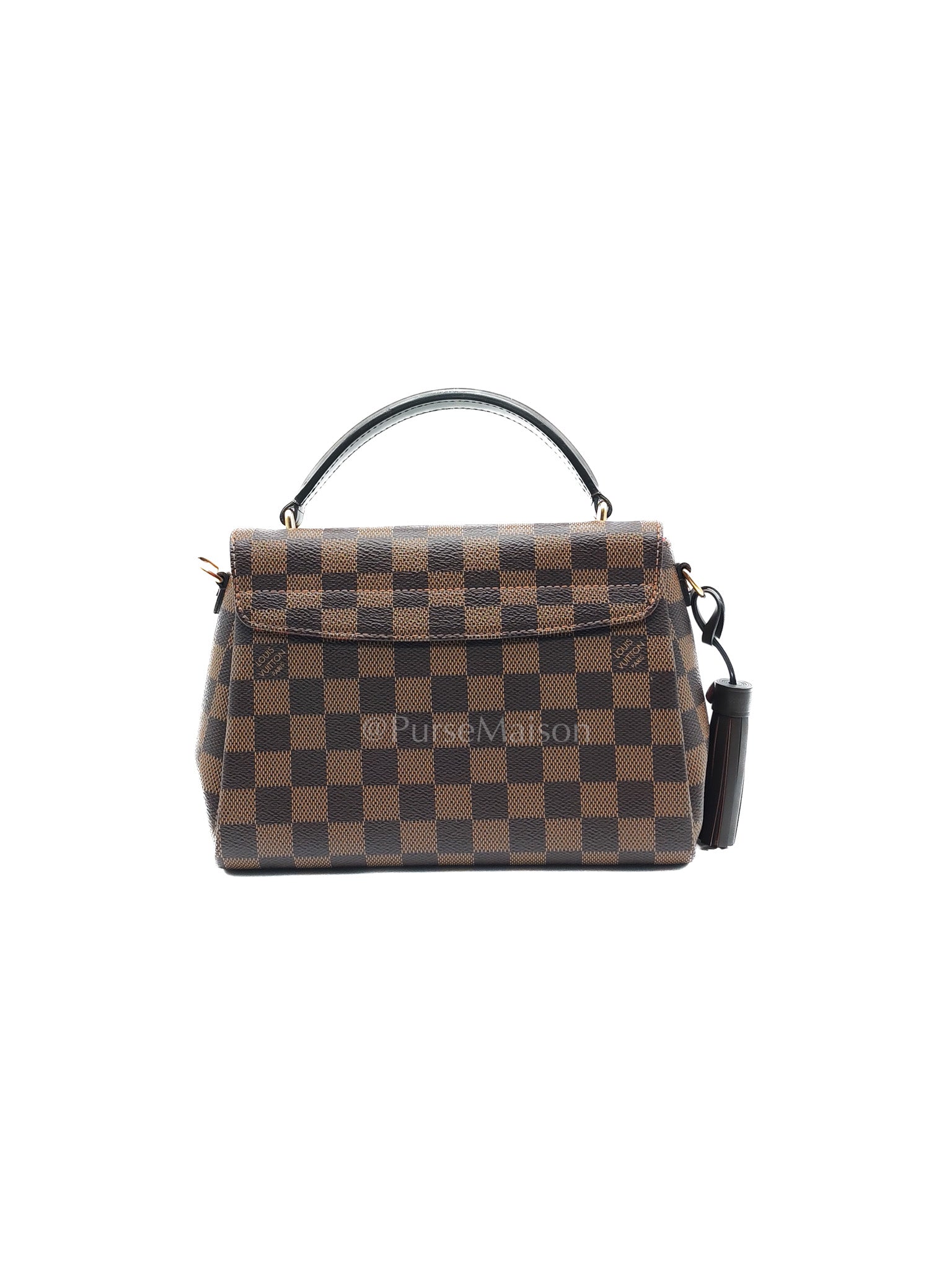 Croisette In Damier Ebene Canvas & Gold Hardware (Datecode: FL0251)