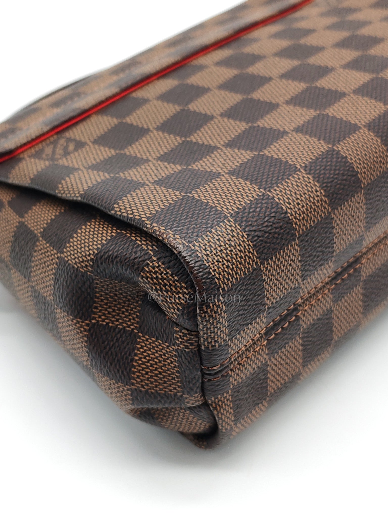 Croisette In Damier Ebene Canvas & Gold Hardware (Datecode: FL0251)