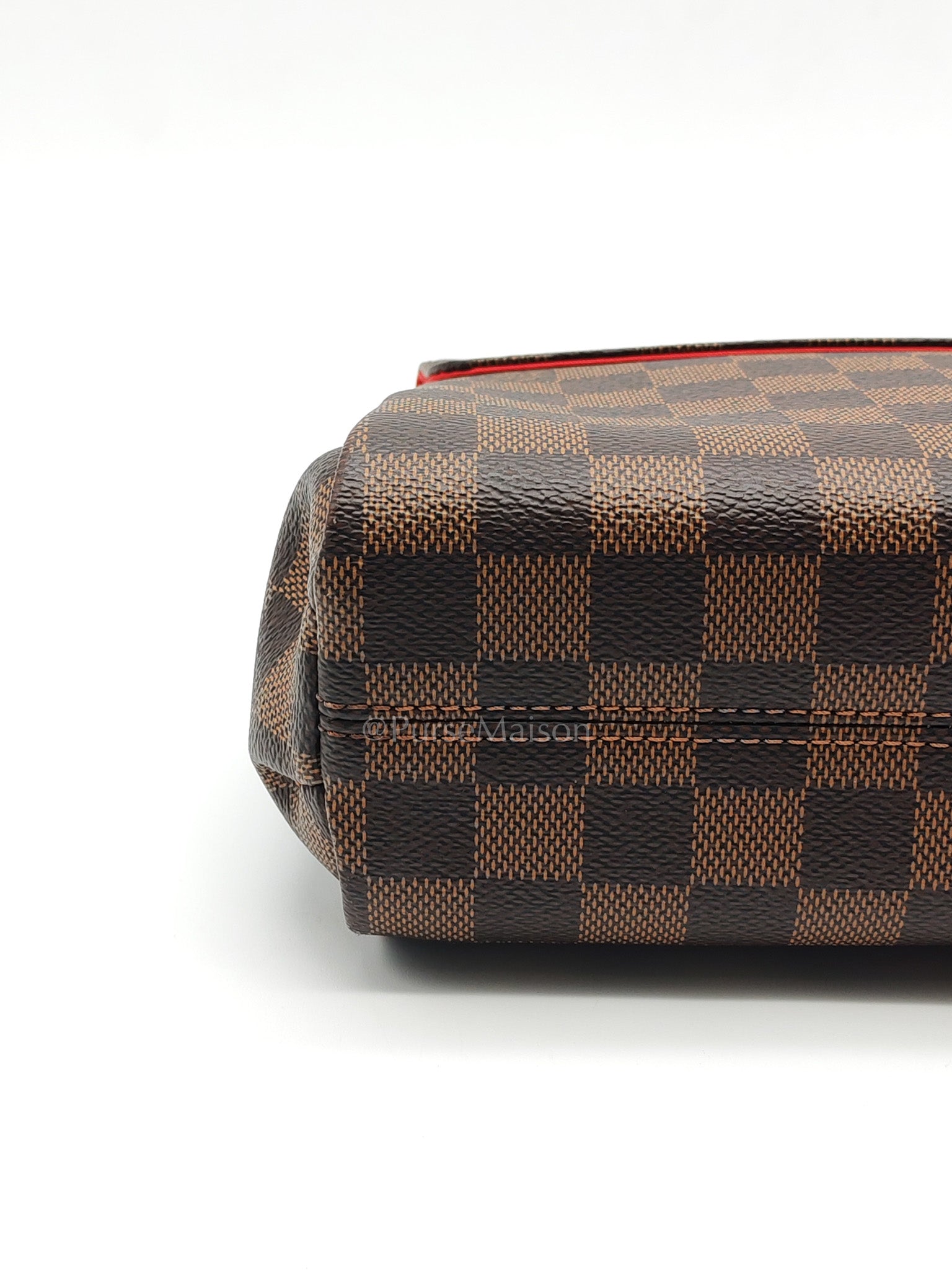 Croisette In Damier Ebene Canvas & Gold Hardware (Datecode: FL0251)