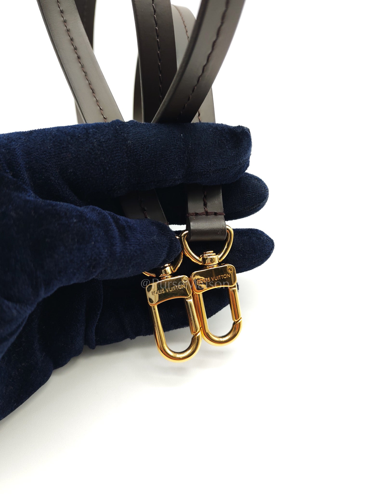 Croisette In Damier Ebene Canvas & Gold Hardware (Datecode: FL0251)