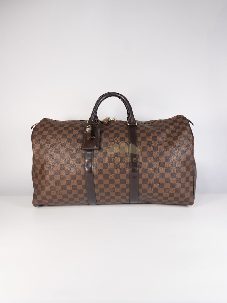 Keepall 50 Damier Ebene (Date code: MB0112) | Purse Maison Luxury Bags Shop