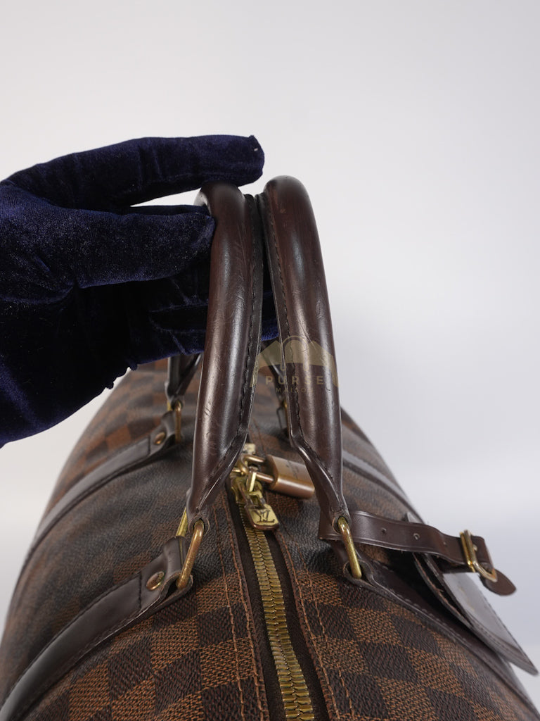Keepall 50 Damier Ebene (Date code: MB0112) | Purse Maison Luxury Bags Shop