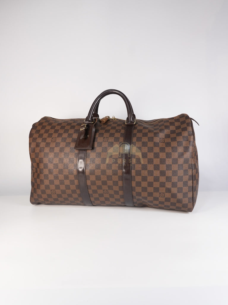 Keepall 50 Damier Ebene (Date code: MB0112) | Purse Maison Luxury Bags Shop