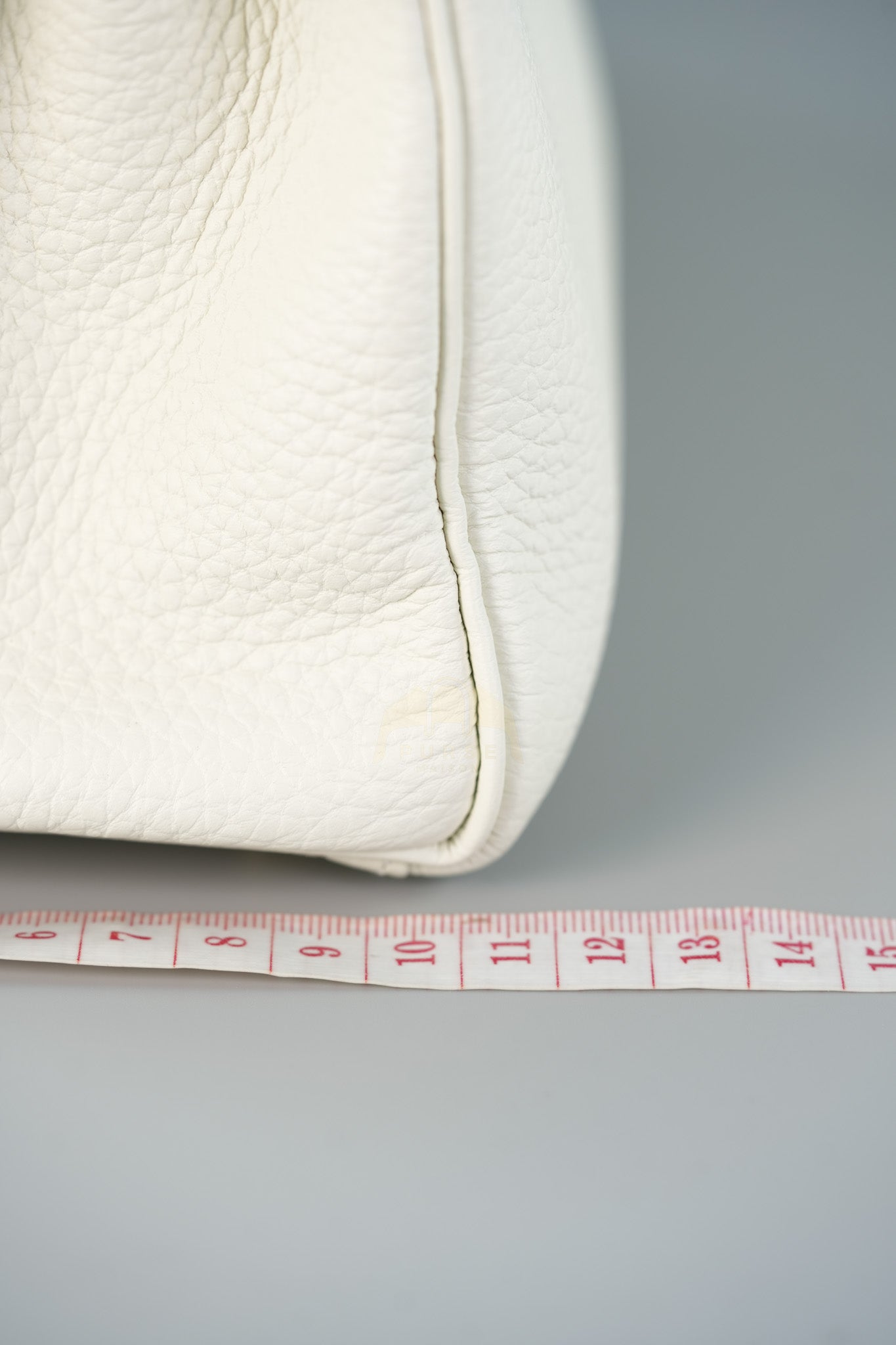 Kelly 25 in Mushroom Togo Leather Retourne & Gold Hardware Stamp B (2023) | Purse Maison Luxury Bags Shop