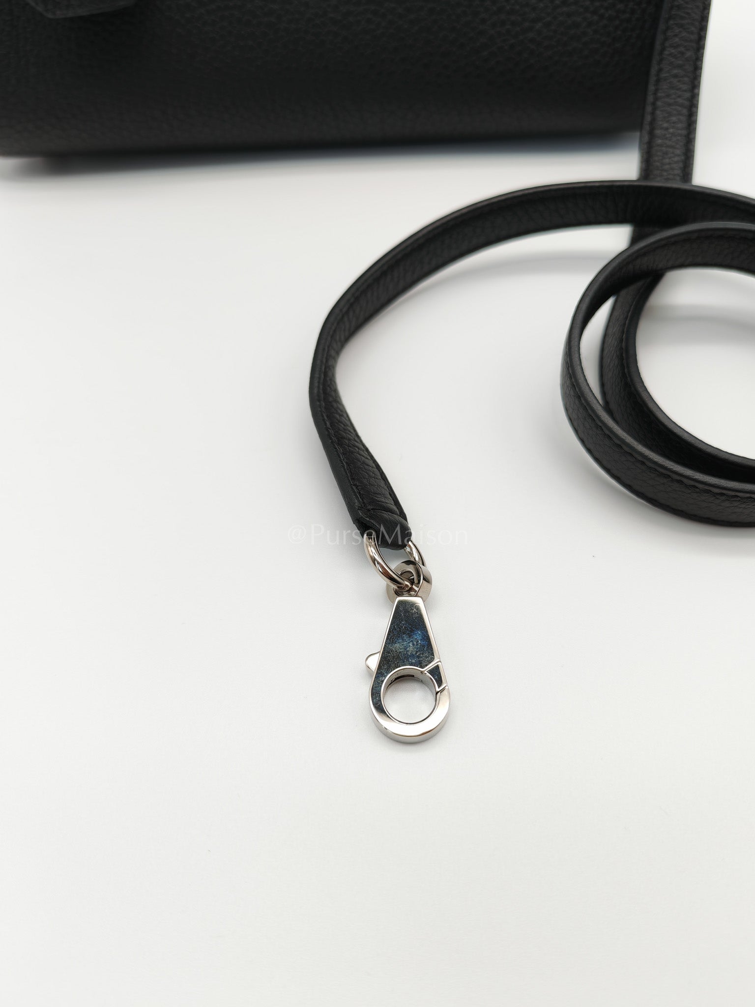 Kelly 25 Retourne in Black Togo Leather Palladium Hardware Stamp B(2023) | Purse Maison Luxury Bags Shop