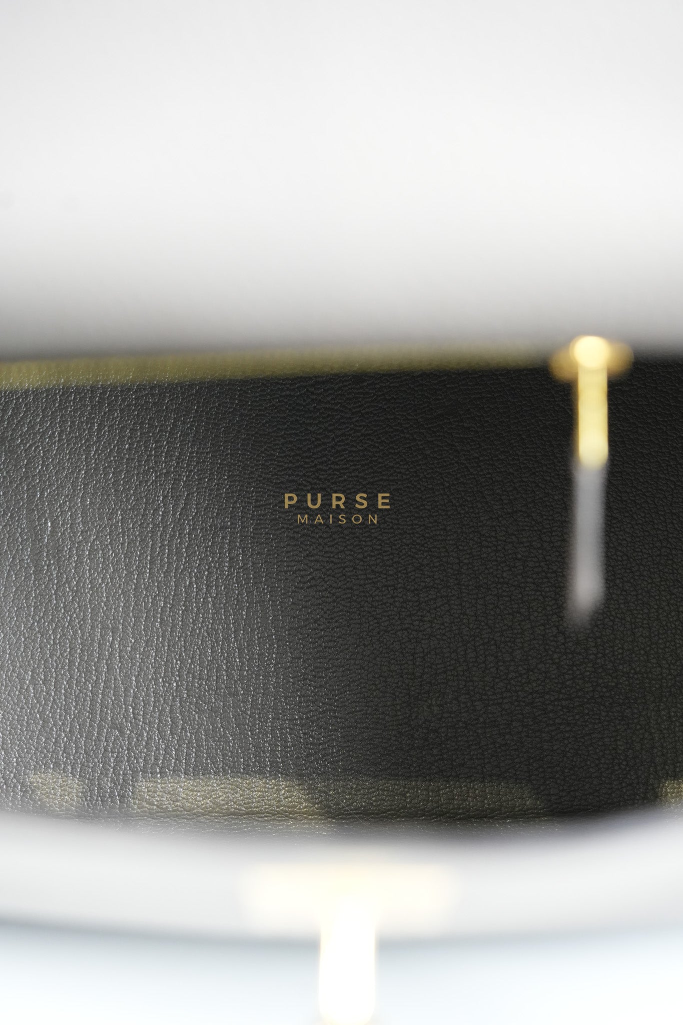 Kelly 28 Retourne Etain in Togo Leather and Gold Hardware Stamp A (2017) | Purse Maison Luxury Bags Shop