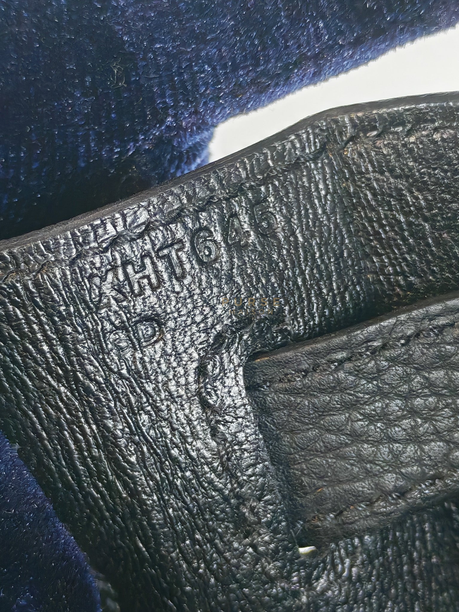 Kelly 28 Retourne in Black Togo Leather in Gold Hardware Stamp X (2016) | Purse Maison Luxury Bags Shop