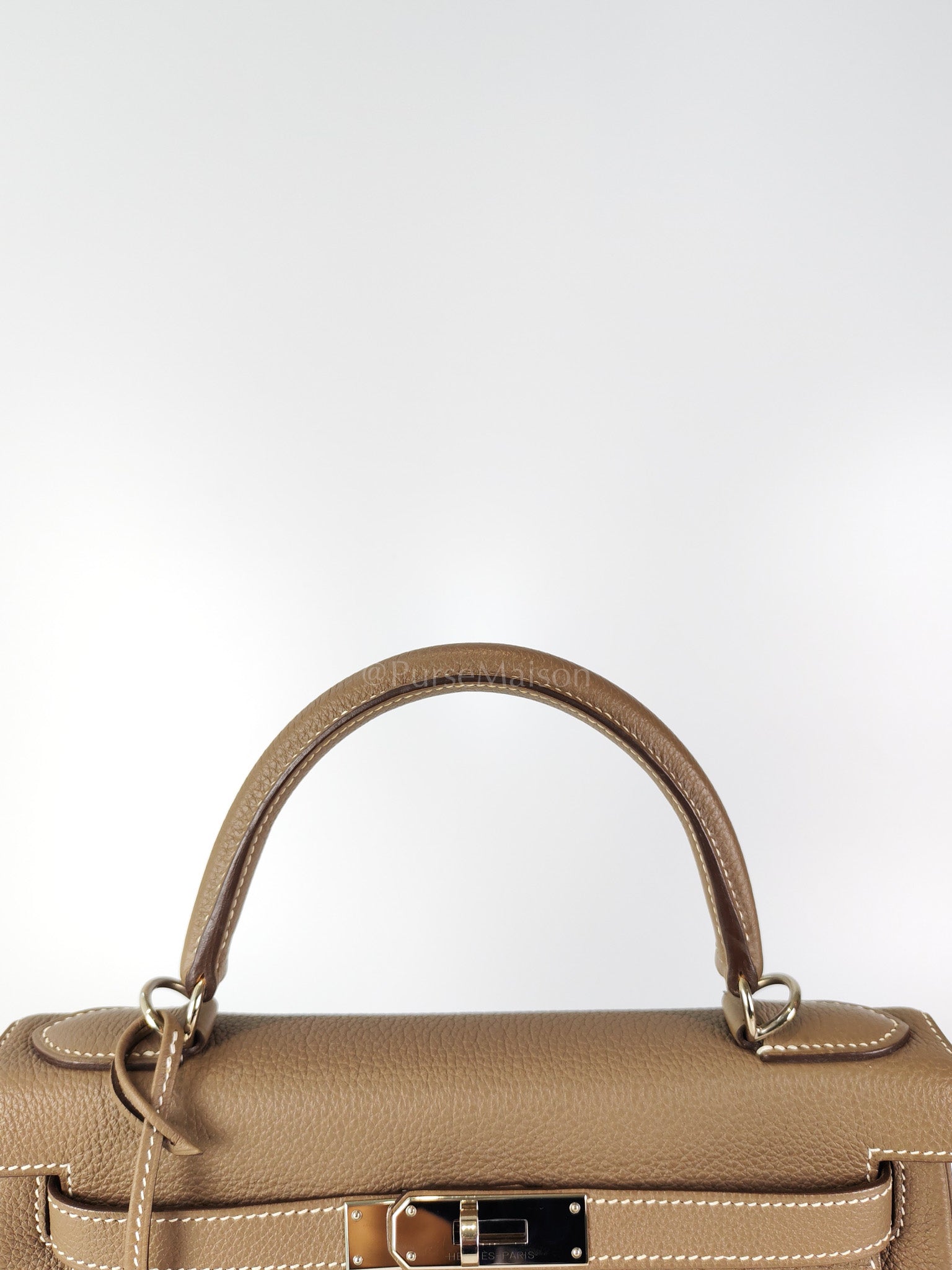 Kelly 28 Retourne in Epsom Leather and Palladium Hardware Stamp D (2019) | Purse Maison Luxury Bags Shop