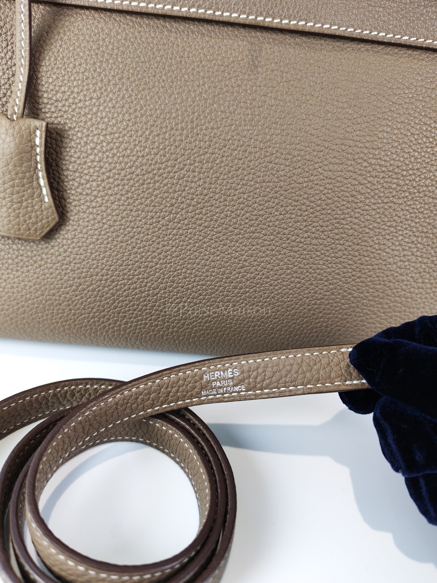 Kelly 28 Retourne in Epsom Leather and Palladium Hardware Stamp D (2019) | Purse Maison Luxury Bags Shop