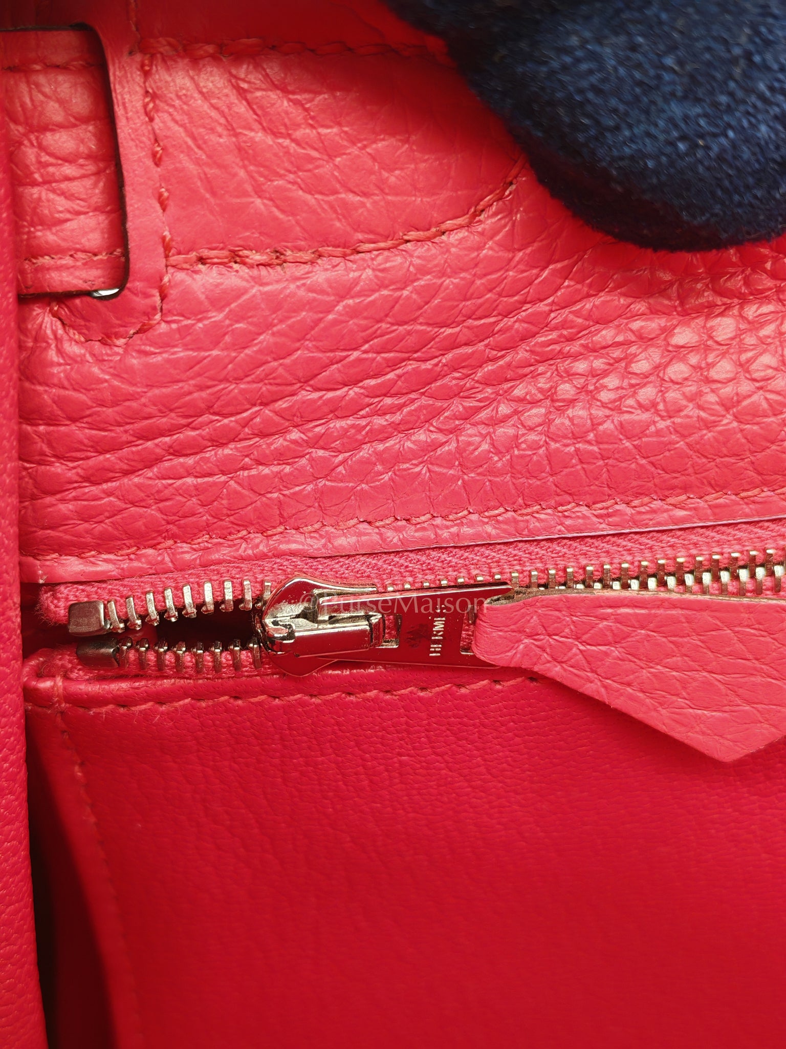 Kelly 28 Retourne in Rose Extreme Clemence in Palladium Hardware Stamp D (2019) | Purse Maison Luxury Bags Shop