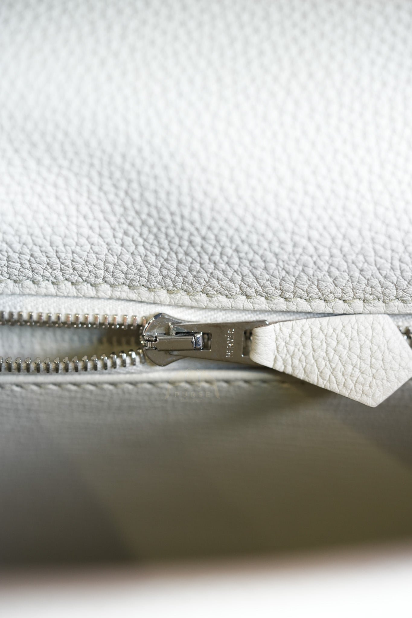 Kelly 28 Retourne Touch Beton Togo Leather in Palladium Hardware Stamp C (2018) | Purse Maison Luxury Bags Shop