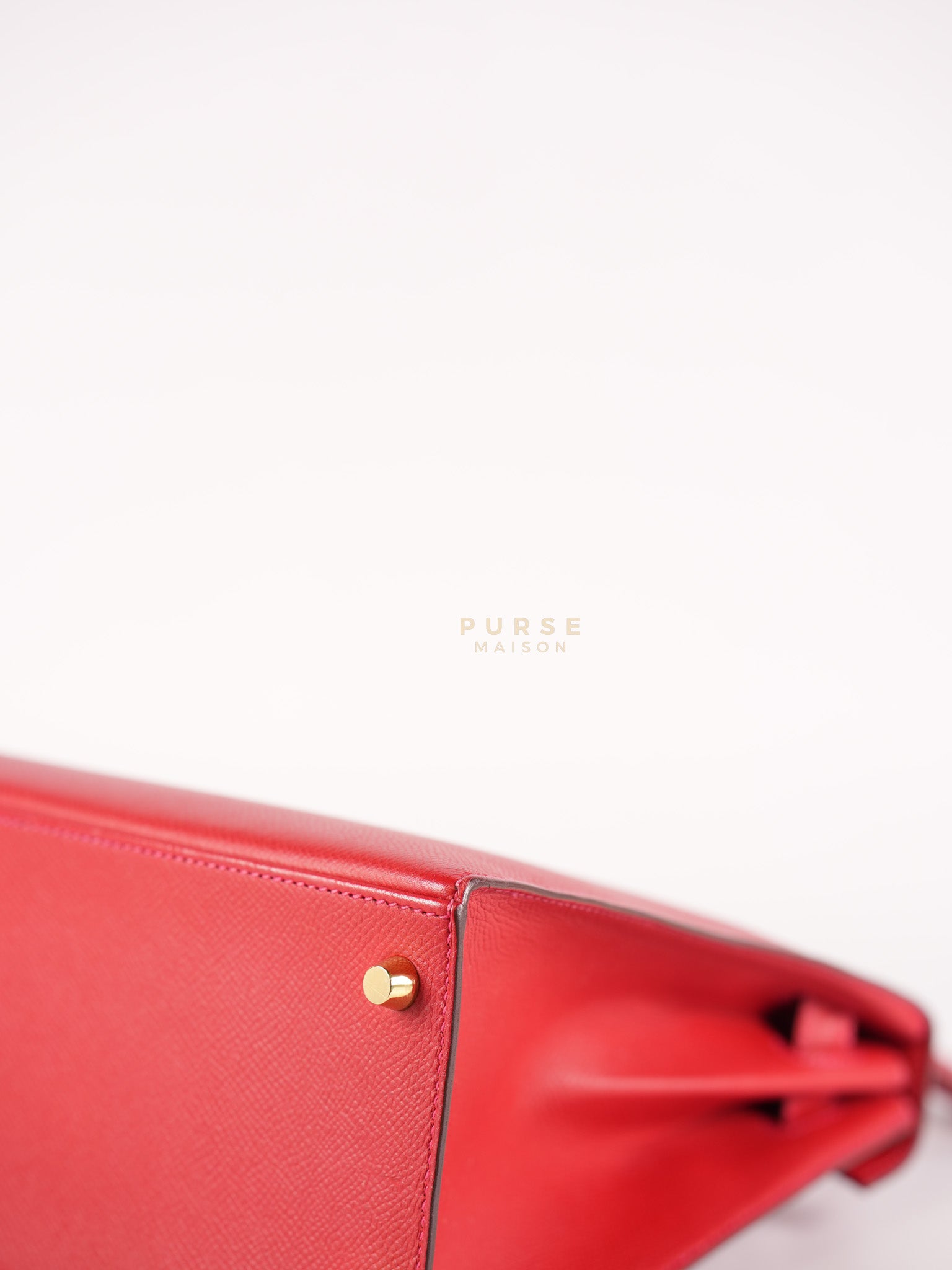 Kelly 28 Sellier Rogue Casaque Epsom Leather and Gold Hardware Stamp A (2017) | Purse Maison Luxury Bags Shop