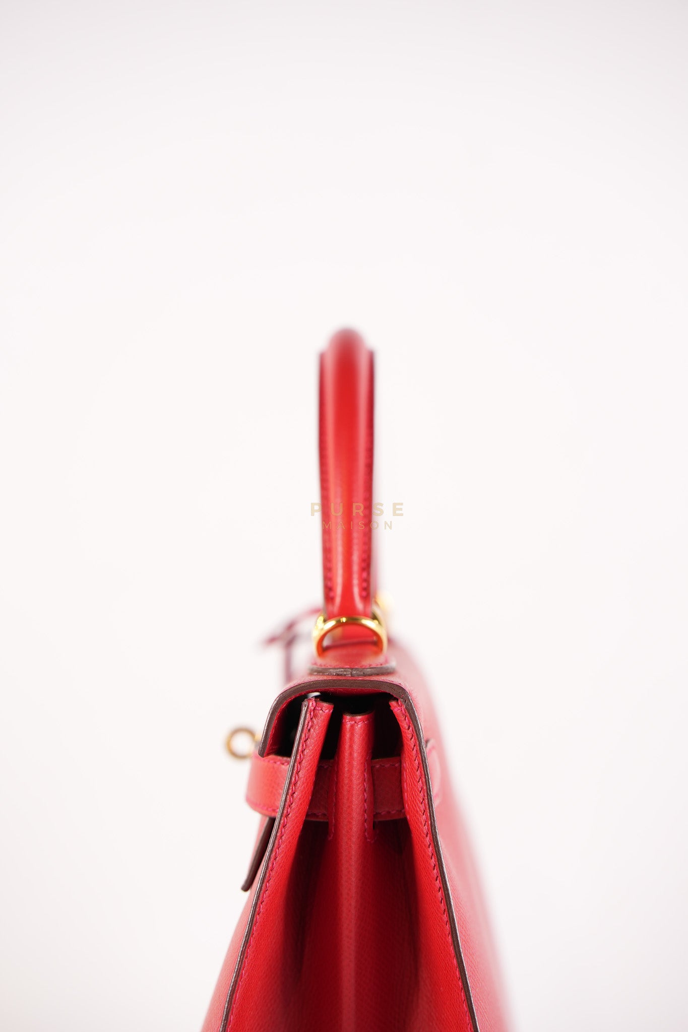 Kelly 28 Sellier Rogue Casaque Epsom Leather and Gold Hardware Stamp A (2017) | Purse Maison Luxury Bags Shop